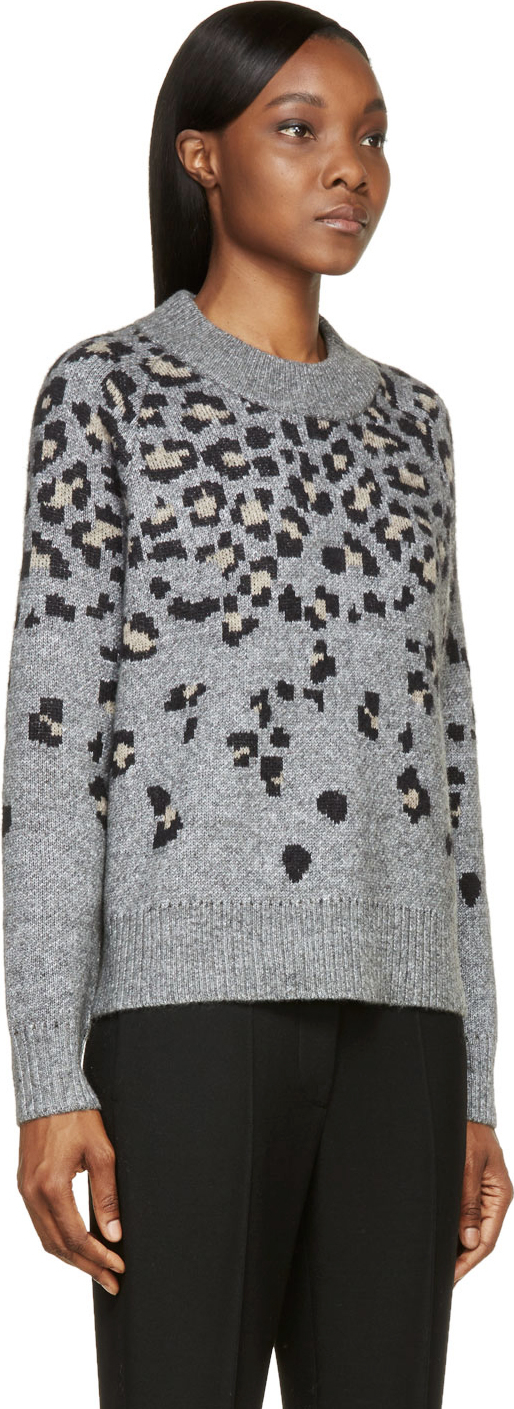 rag & bone leopard sweater