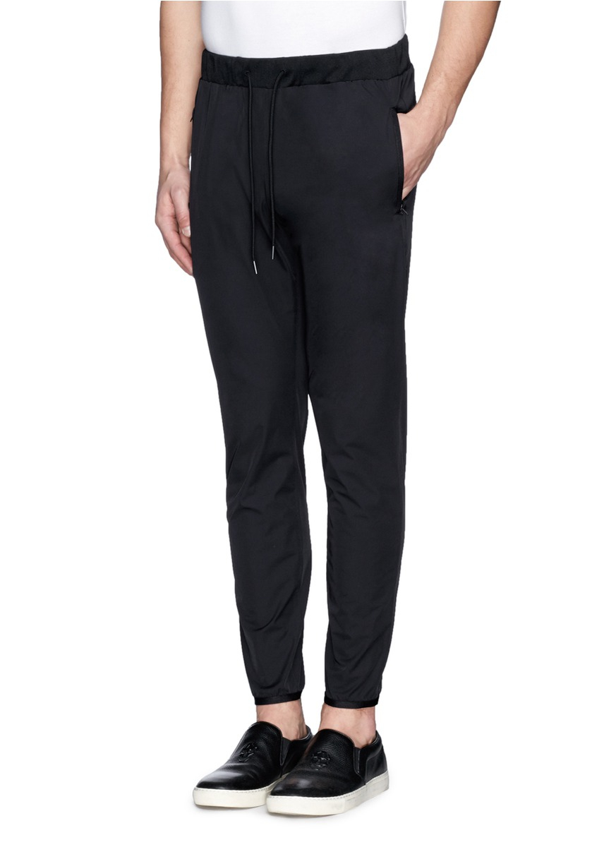 mens sweatpants elastic cuff at ankle