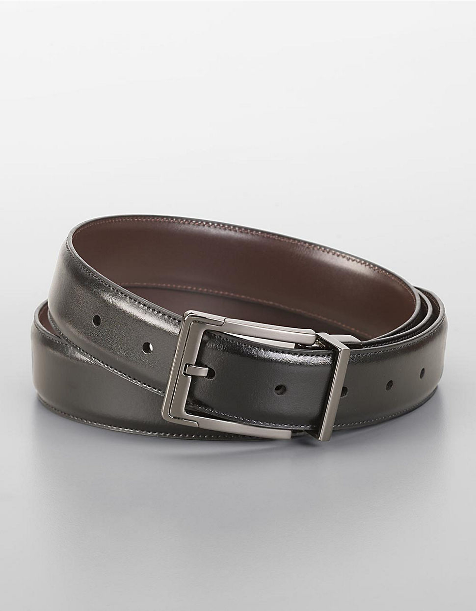 perry ellis men's reversible belt