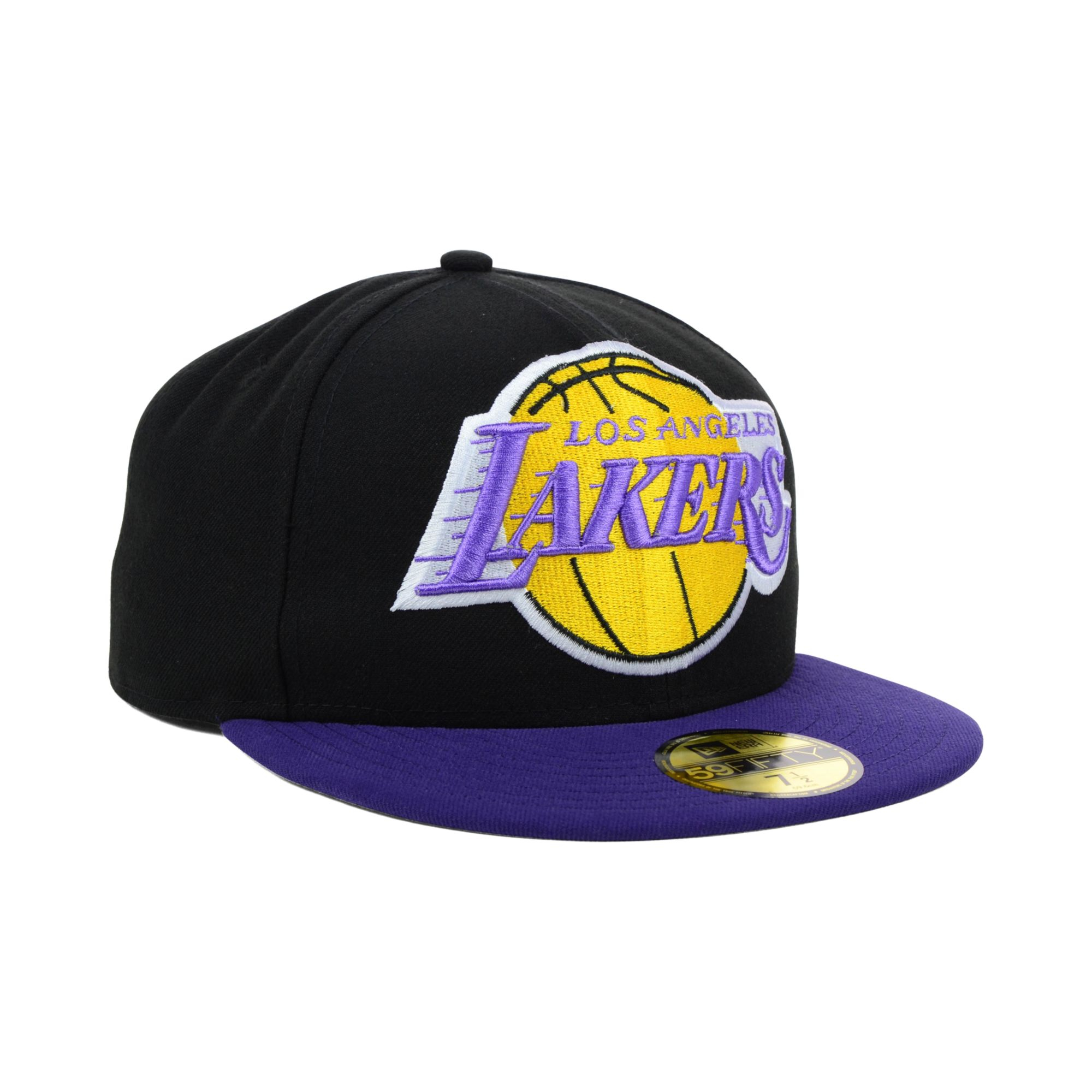 Lyst KTZ Los Angeles Lakers Hardwood Classics Mighty 2 Tone 59fifty