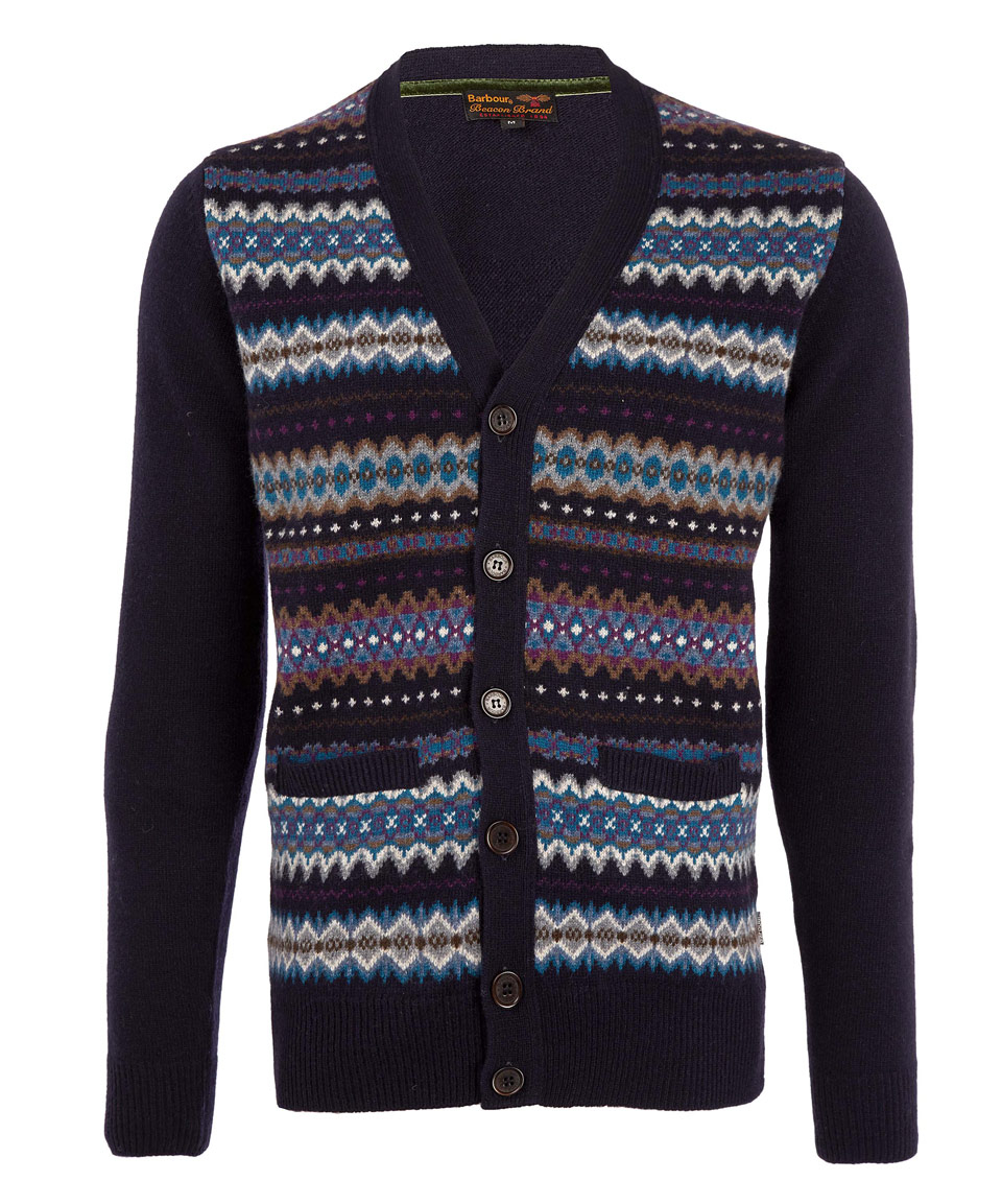 fair isle boyfriend cardigan