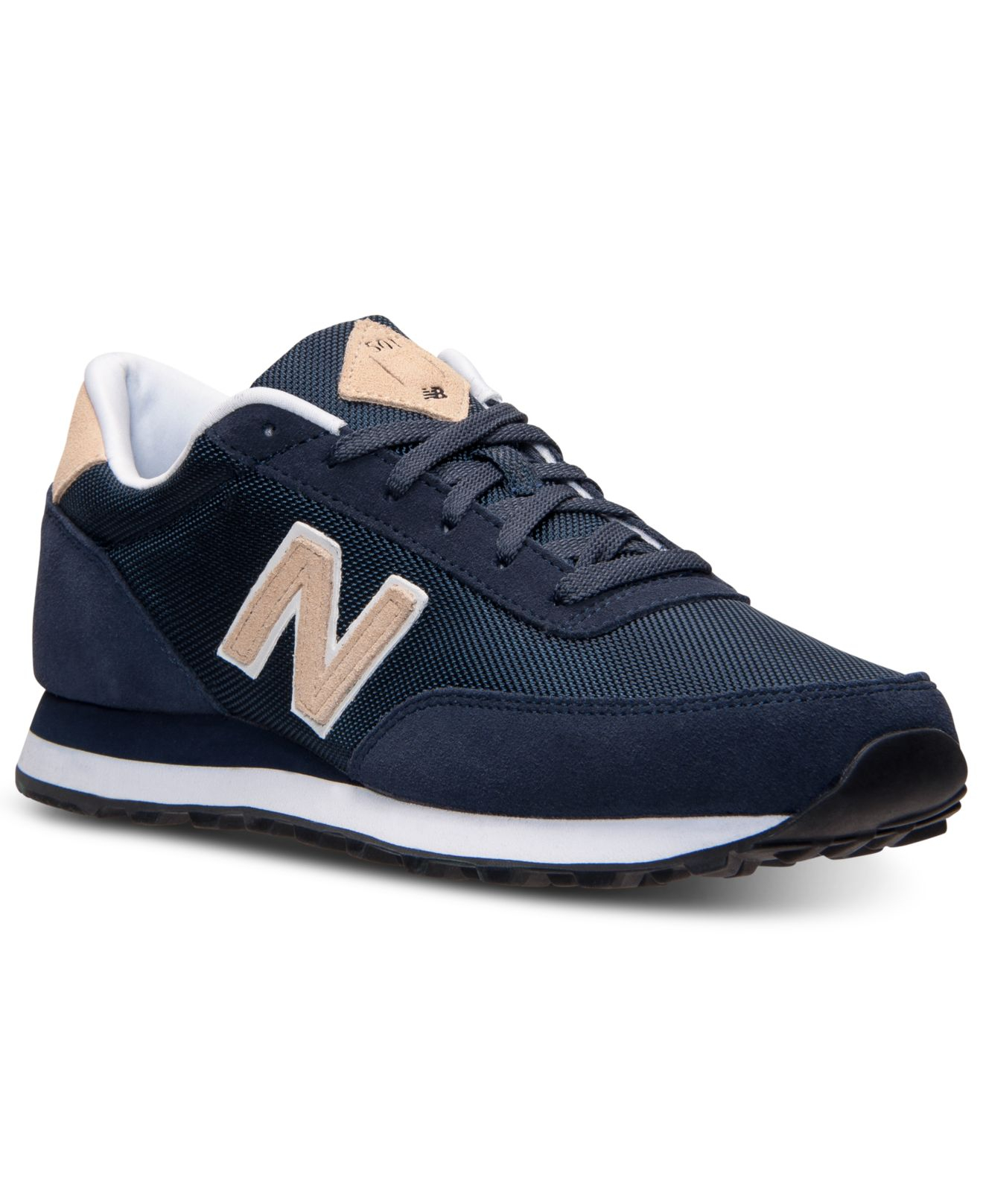 New Balance Men'S 501 Sneakers From Finish Line in Navy (Blue) for Men ...