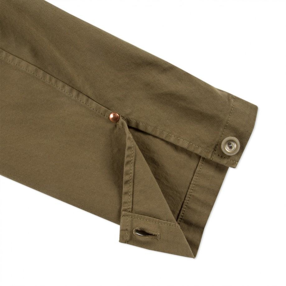 olive green work jacket