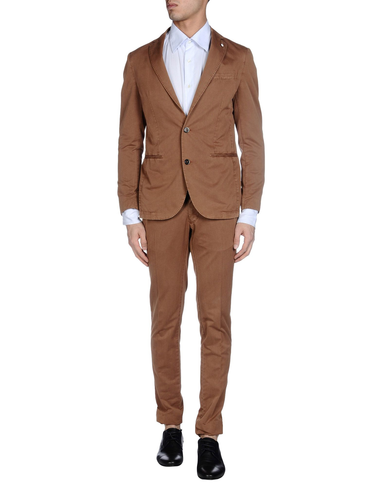 L.B.M. 1911 Cotton Suit in Brown for Men - Lyst