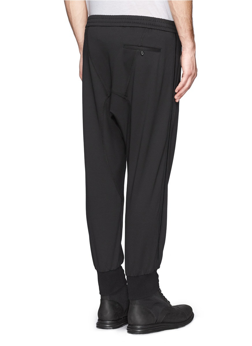 neil barrett jogger pants