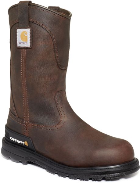 Carhartt 11 Inch Unlined Breathable Wellington Boots in Brown for Men ...