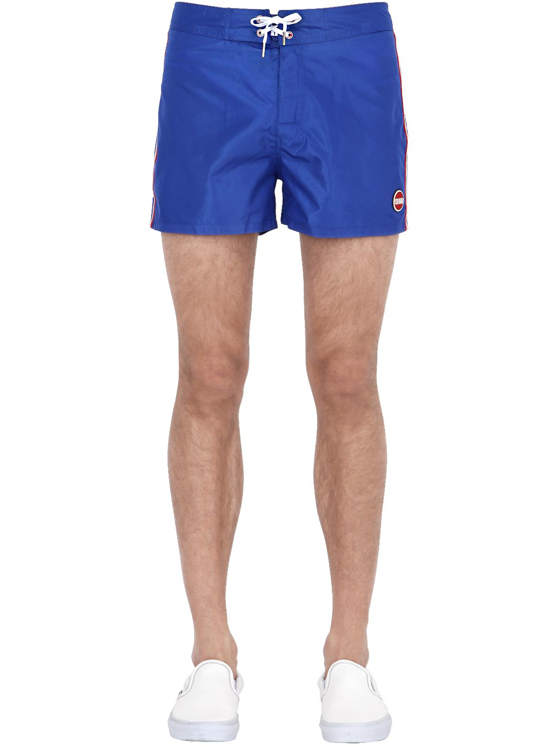 Blue Nylon Shorts 51