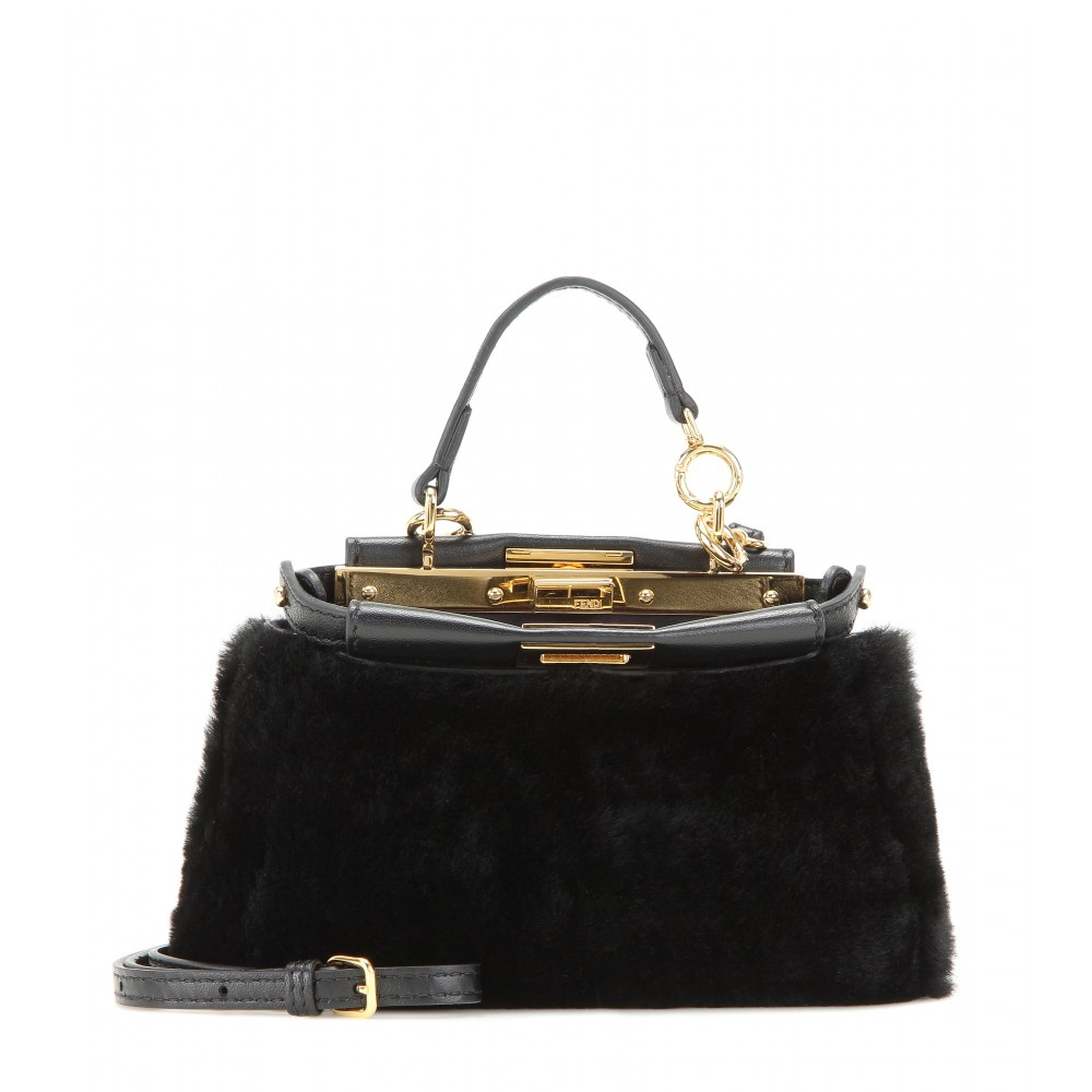 fendi micro peekaboo black
