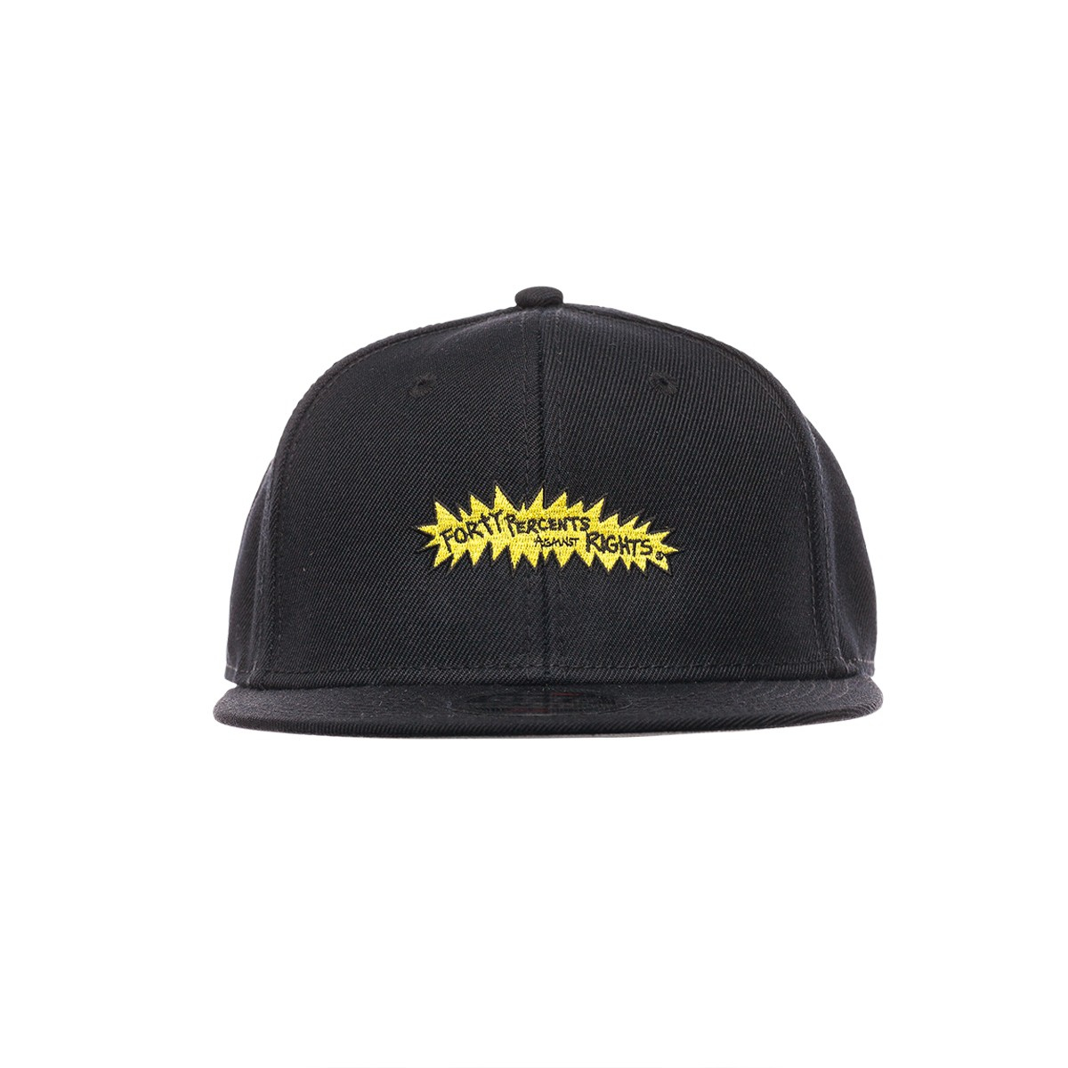forty percents against rights black pop rock baseball cap none product 3 020480972 normal