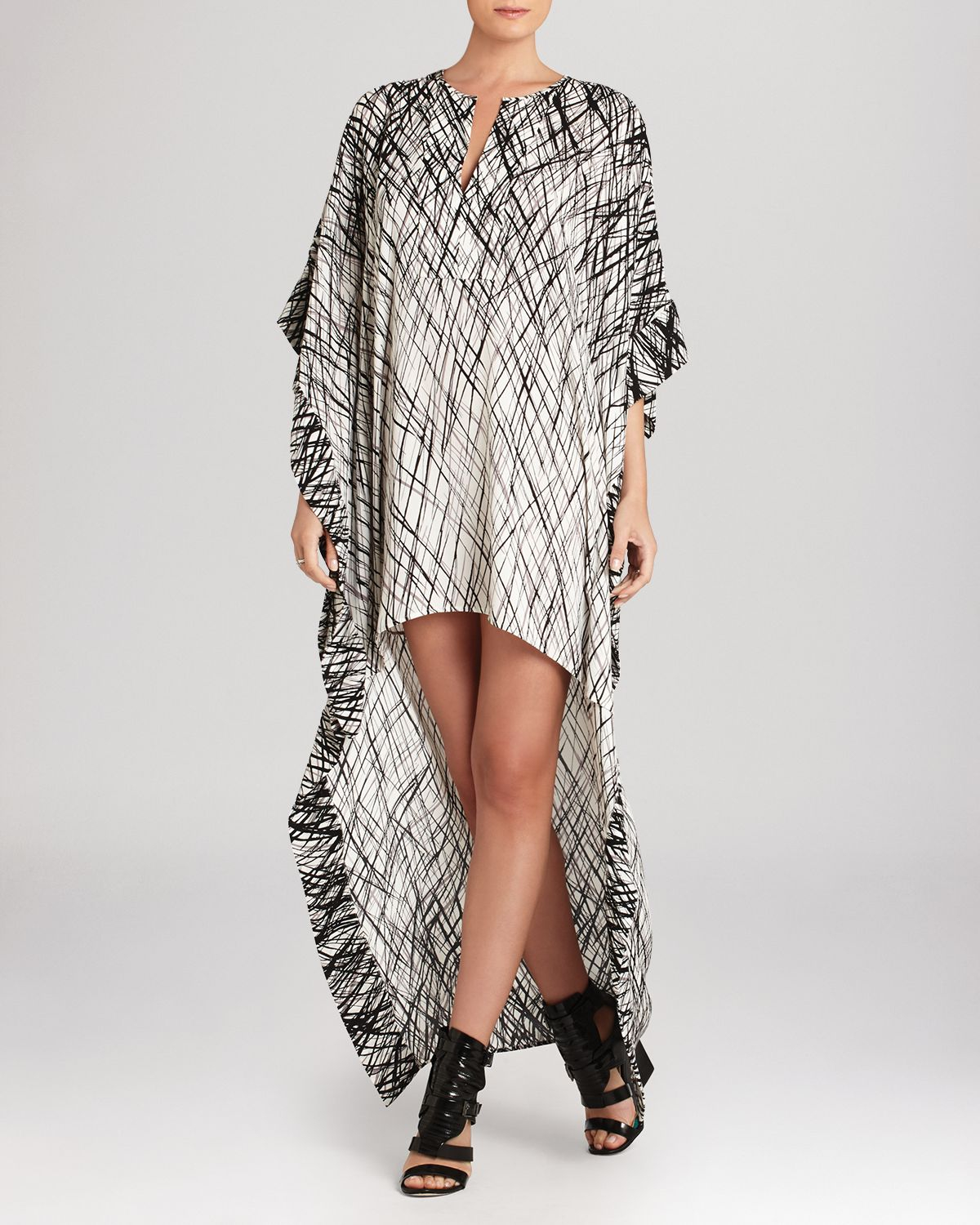bcbg kaftan dress