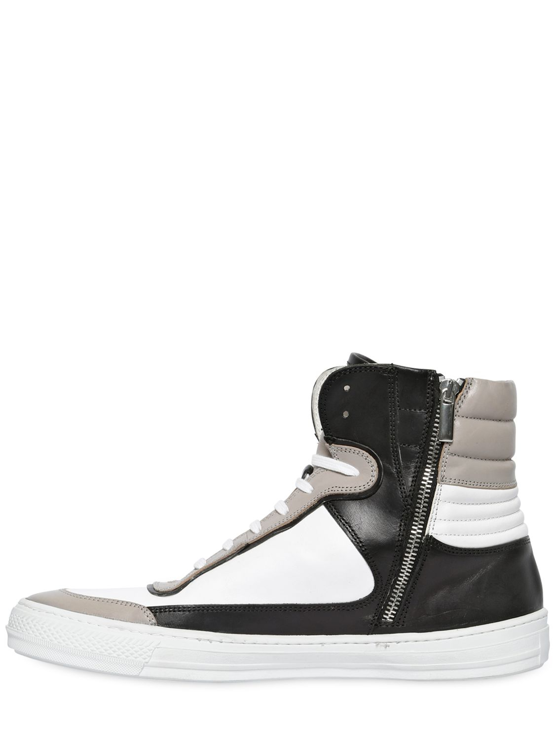 diesel black gold high top sneakers