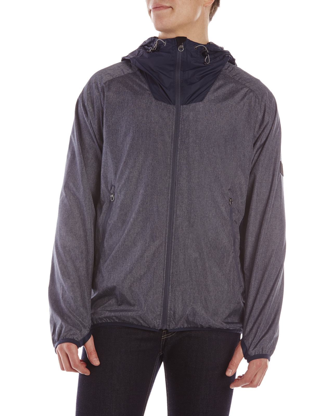 Lyst Bench Denim Blue Grebo Hooded Jacket in Blue for Men