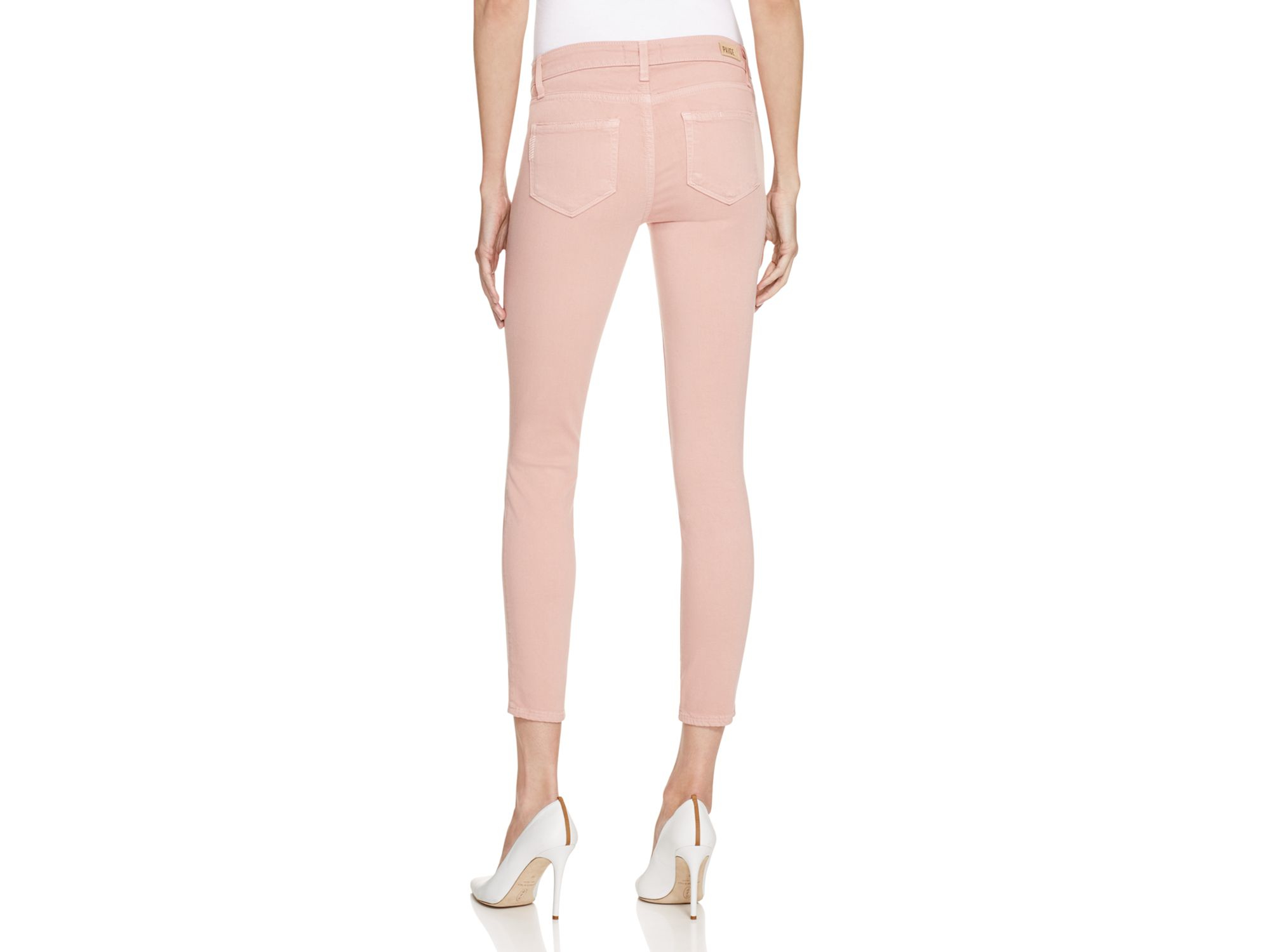 paige pink jeans