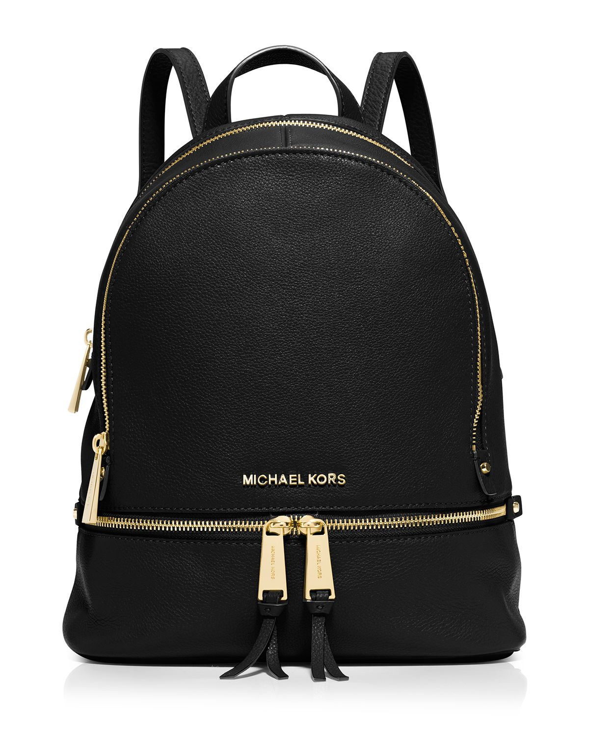 MICHAEL Michael Kors Backpack - Rhea Zip Solid Large in Black - Lyst