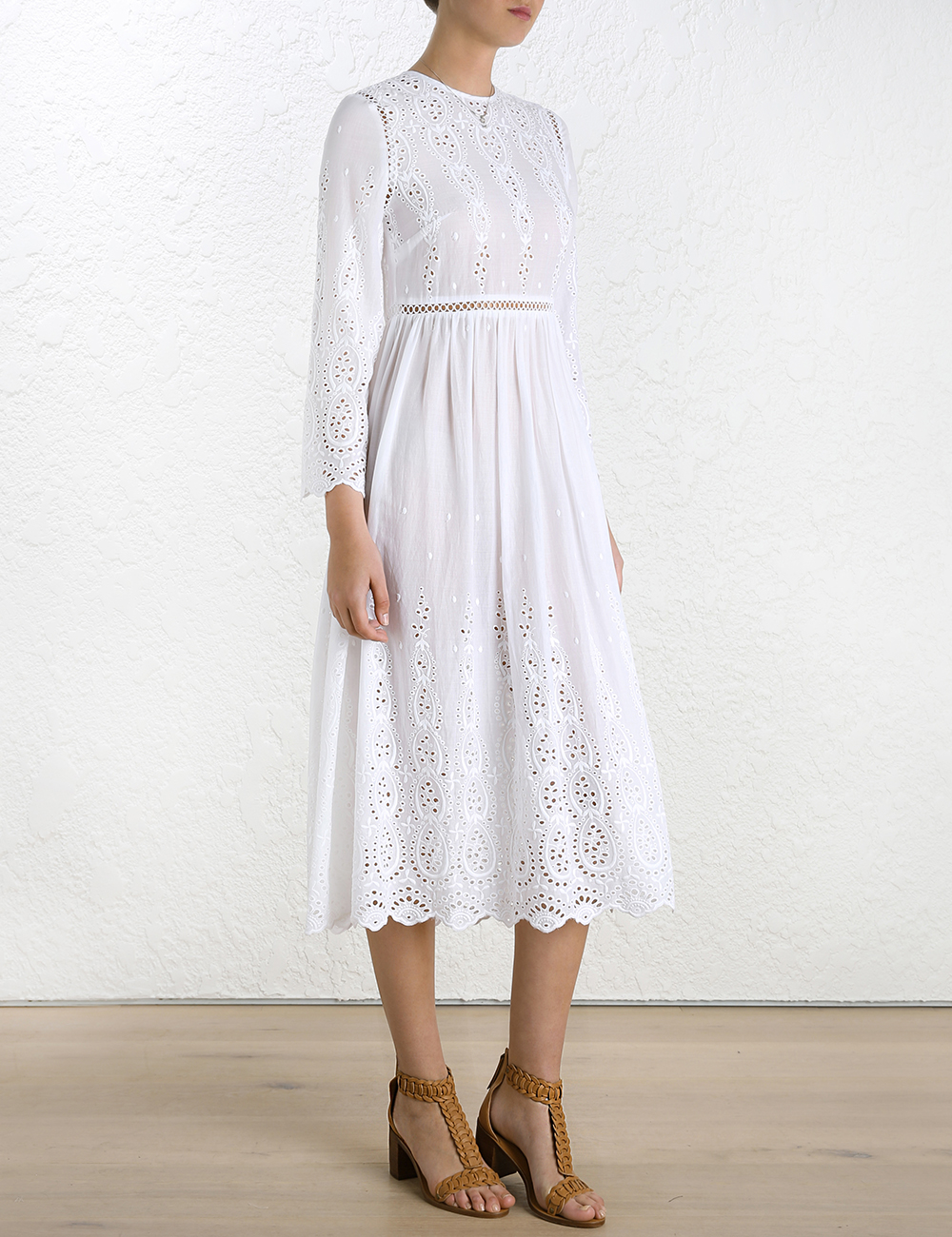zimmermann broderie dress