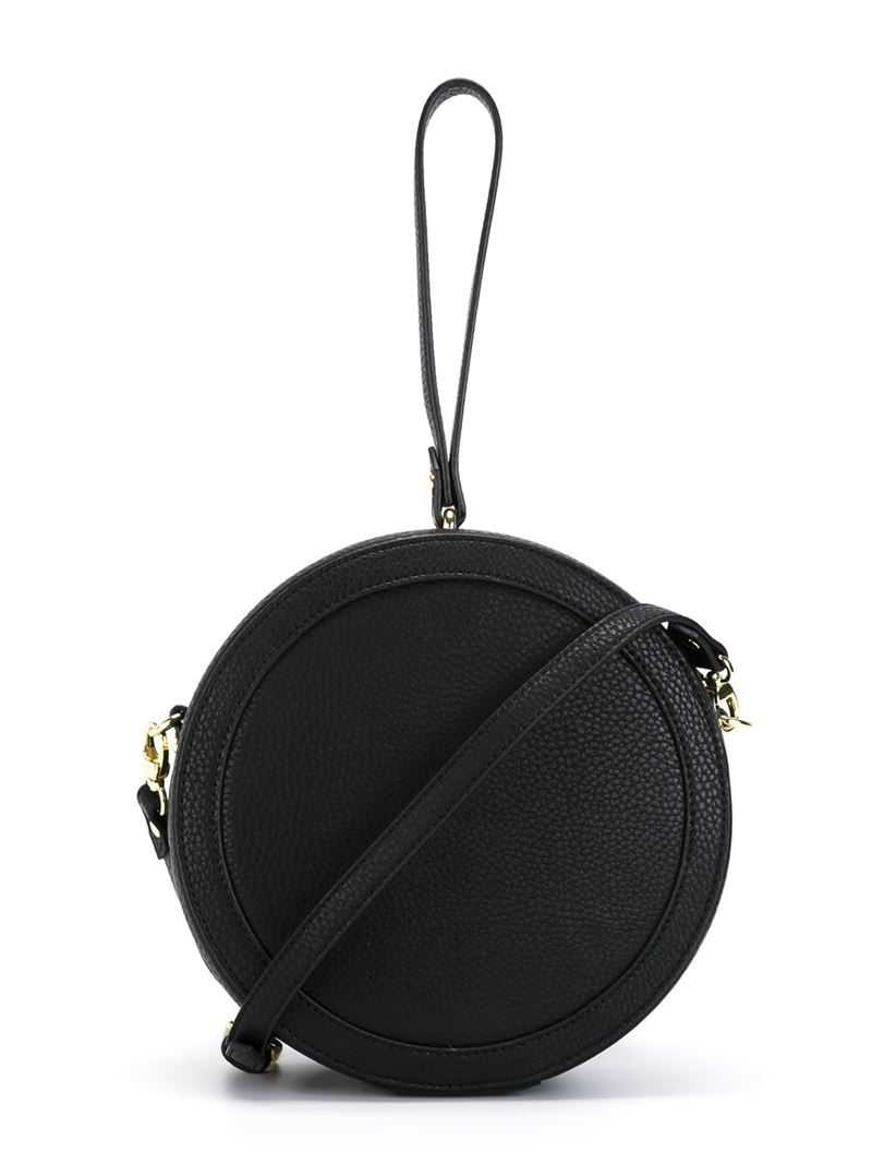 Vivienne Westwood Anglomania Round Shape Cross Body Bag in Black - Lyst