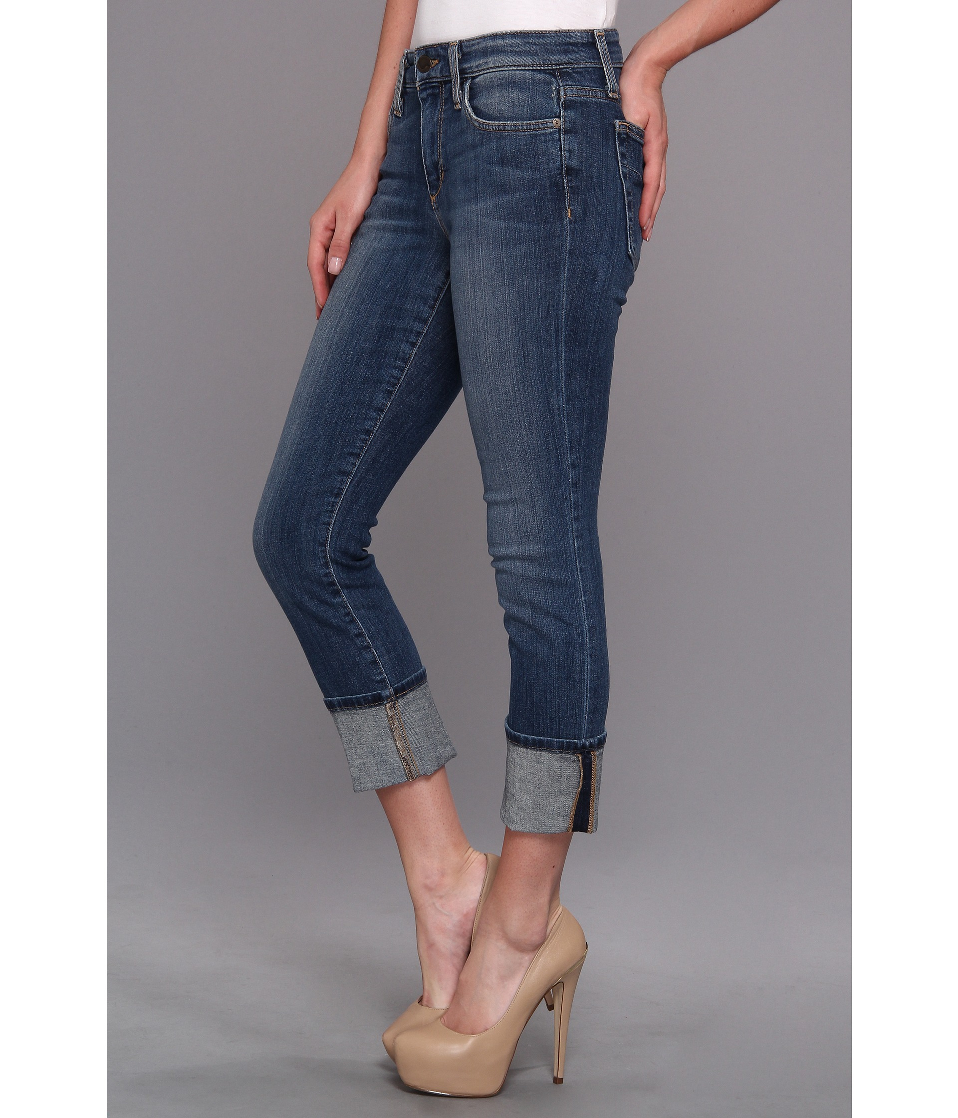 joe's jeans cuffed crop