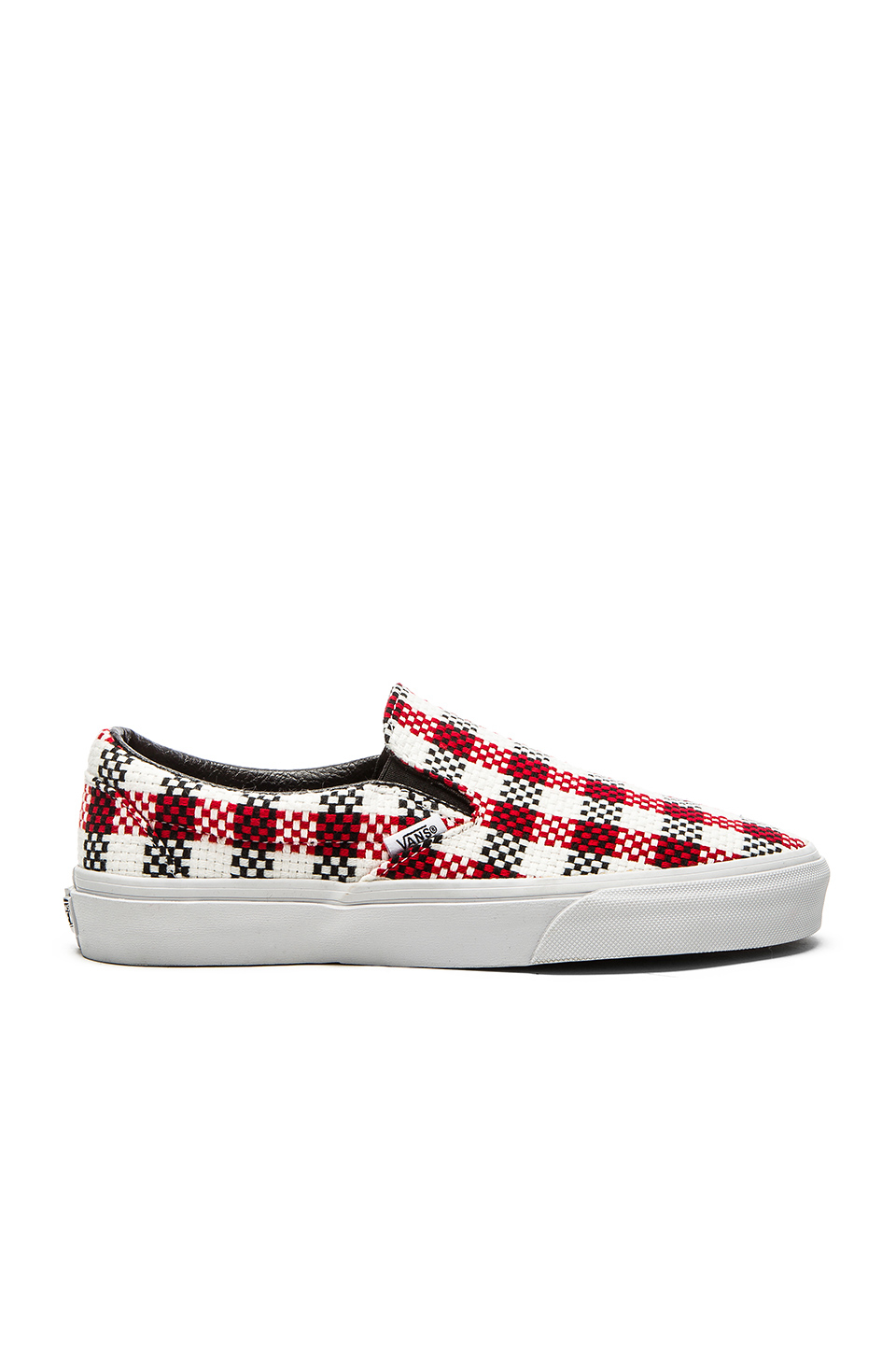 plaid and checkered vans