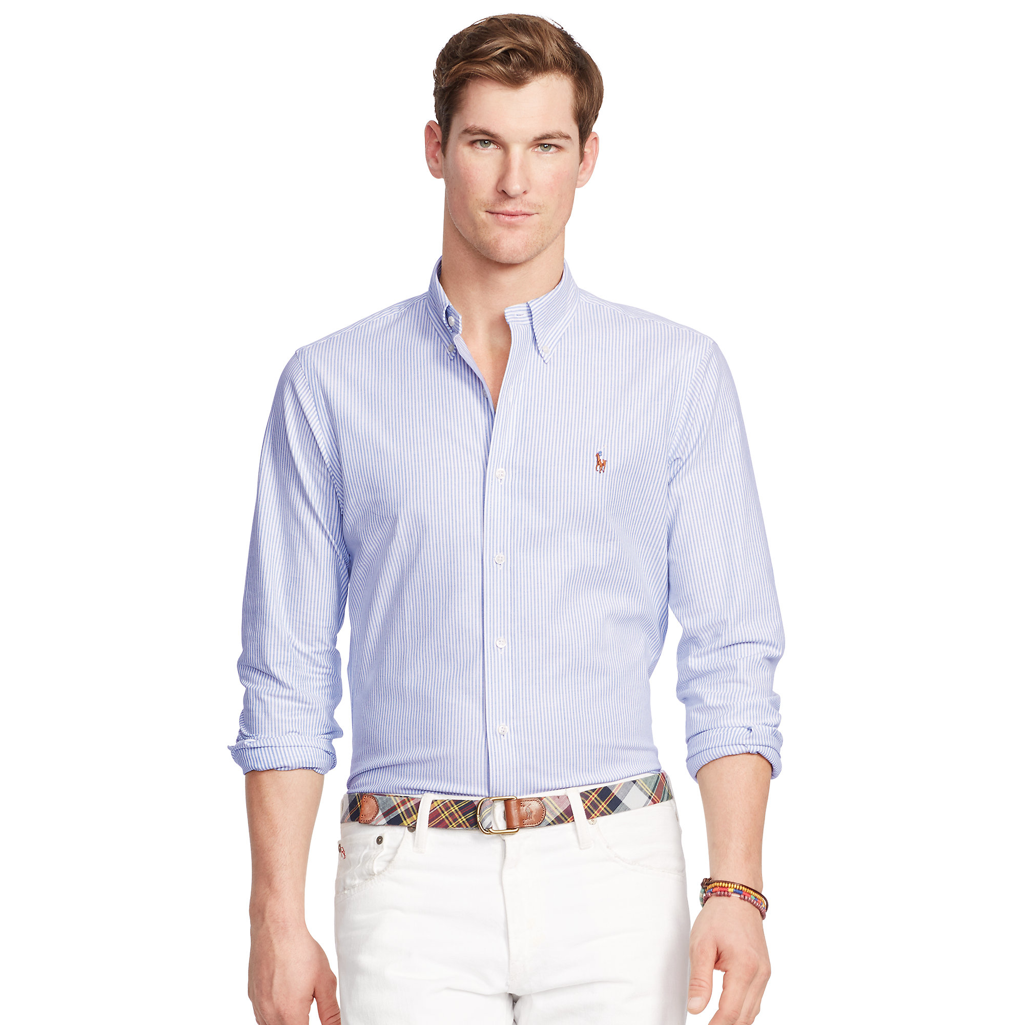 ralph lauren slim fit stretch shirt