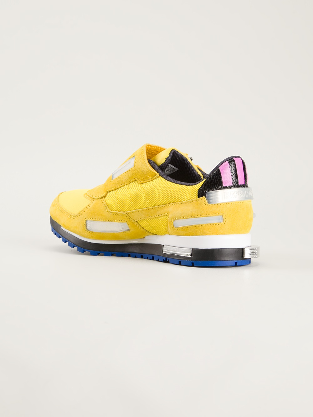 adidas By Raf Simons Stitched Panel Trainers in Yellow & Orange (Yellow) - Lyst