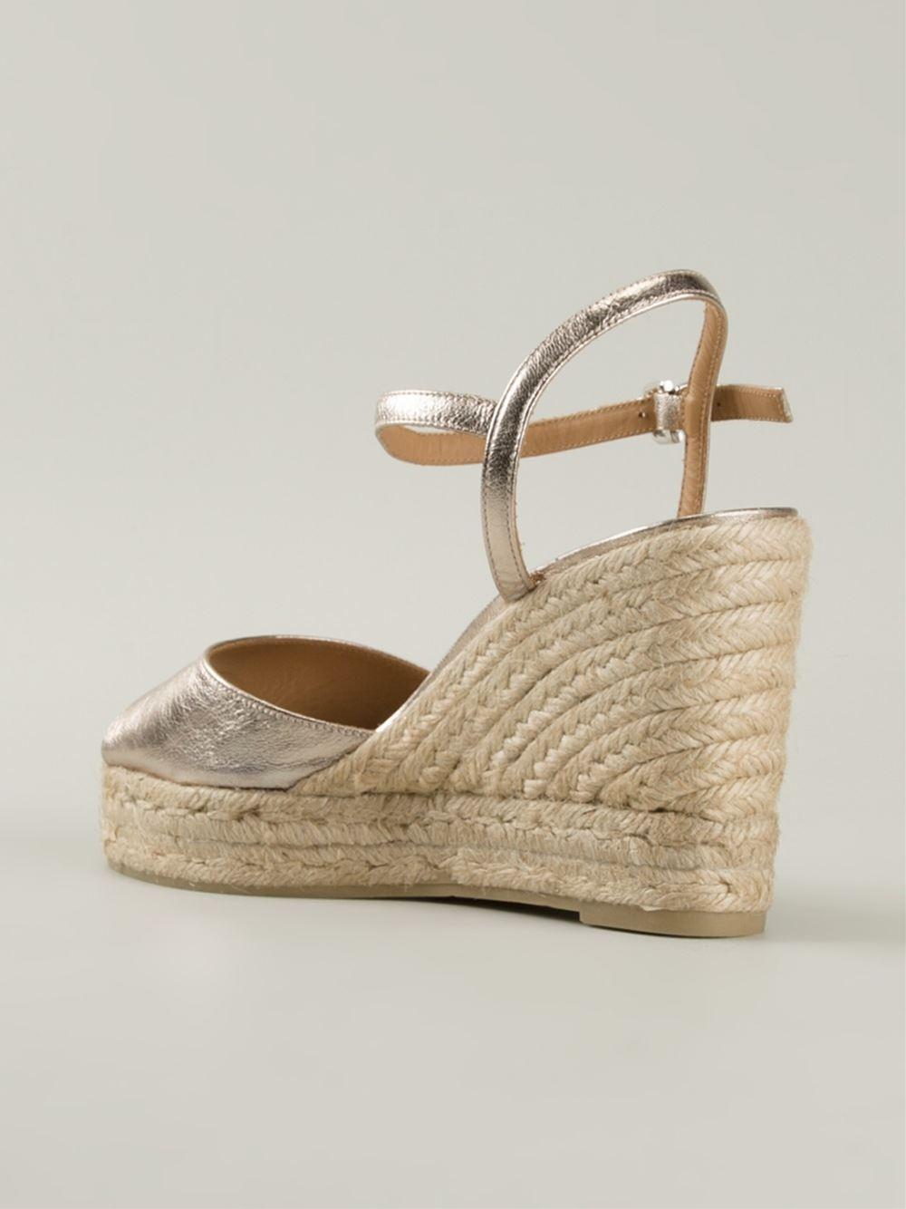 castaner silver wedges