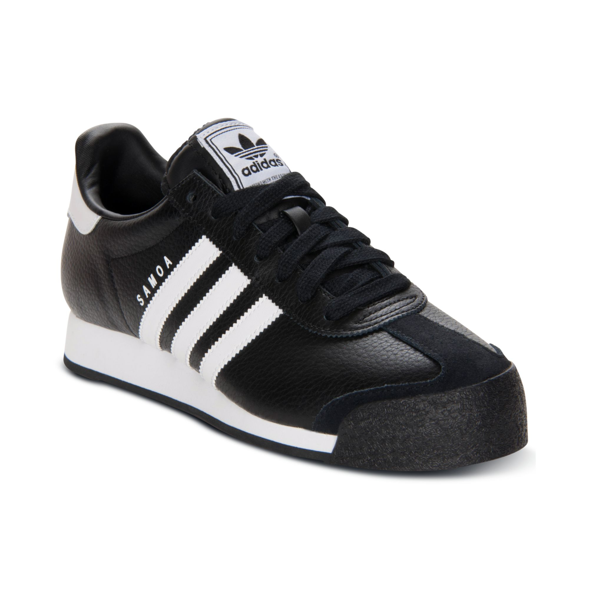 adidas Men'S Originals Samoa Casual Sneakers From Finish Line in Black ...