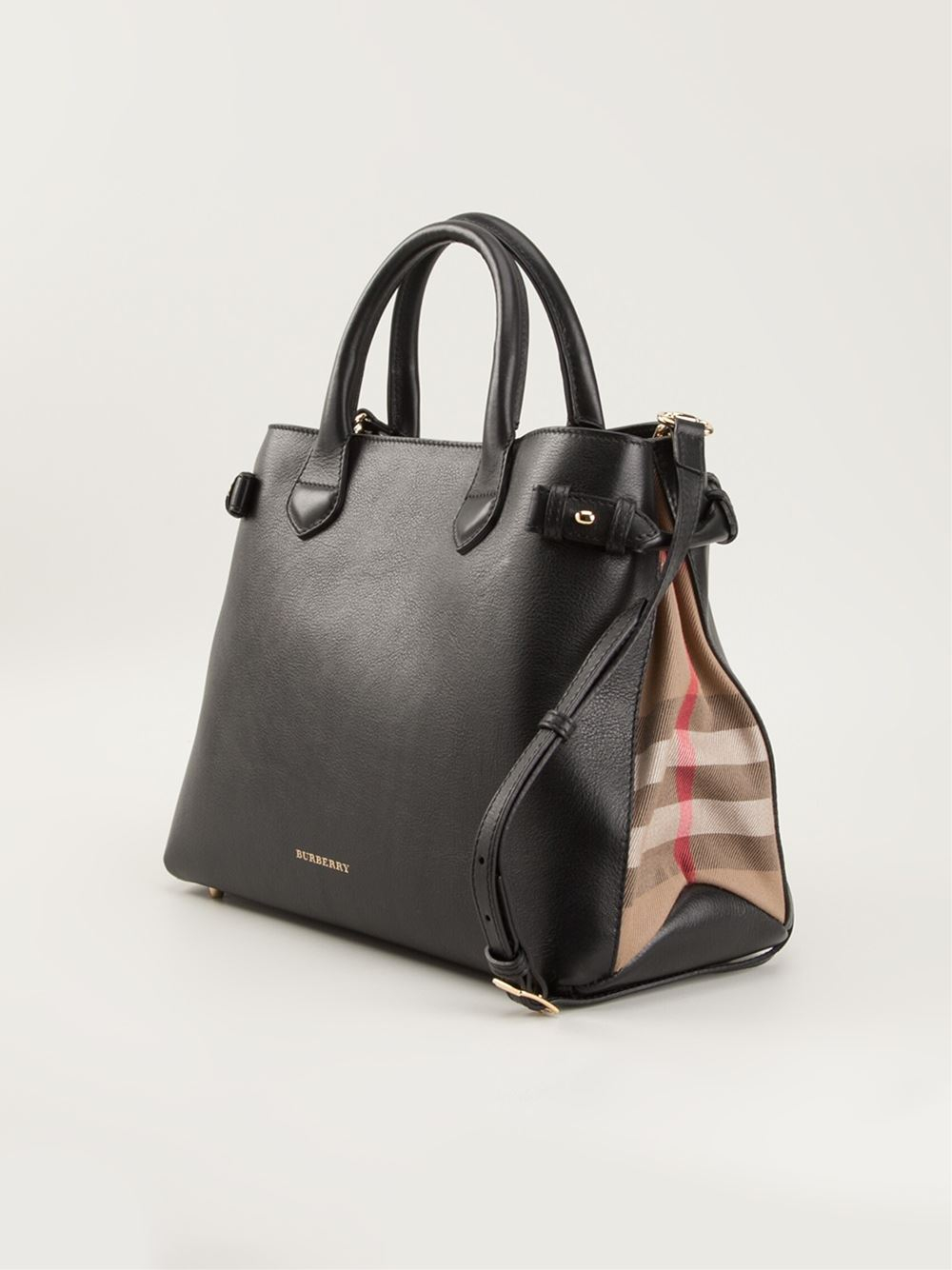 Burberry Banner Medium Tote in - Lyst