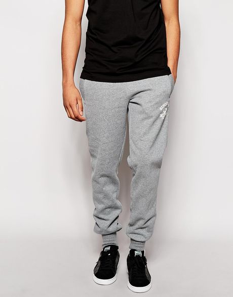 grey puma joggers junior