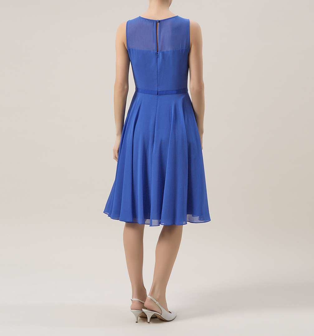 hobbs ashling dress cornflower blue