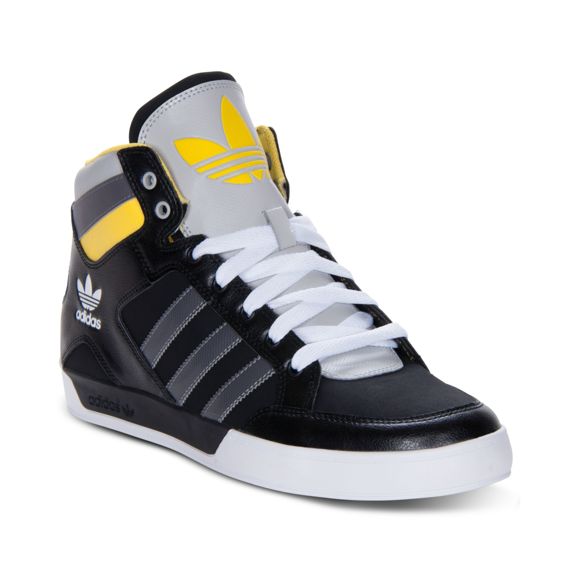 Adidas Originals Hard Court Hi Casual Sneakers in Black for Men | Lyst
