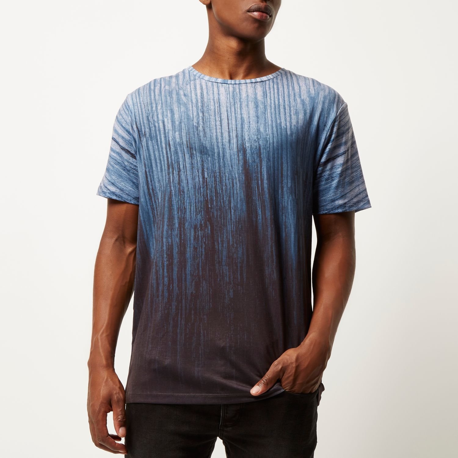 colour fade t shirt