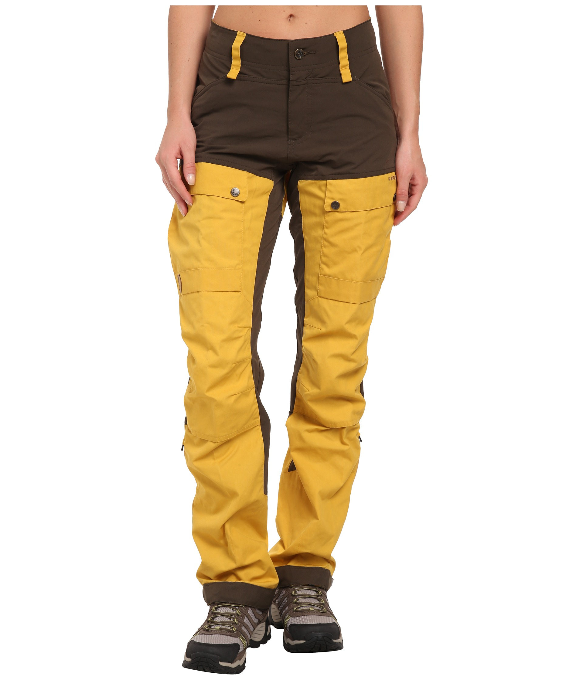 Fjallraven Keb Trousers in Yellow | Lyst