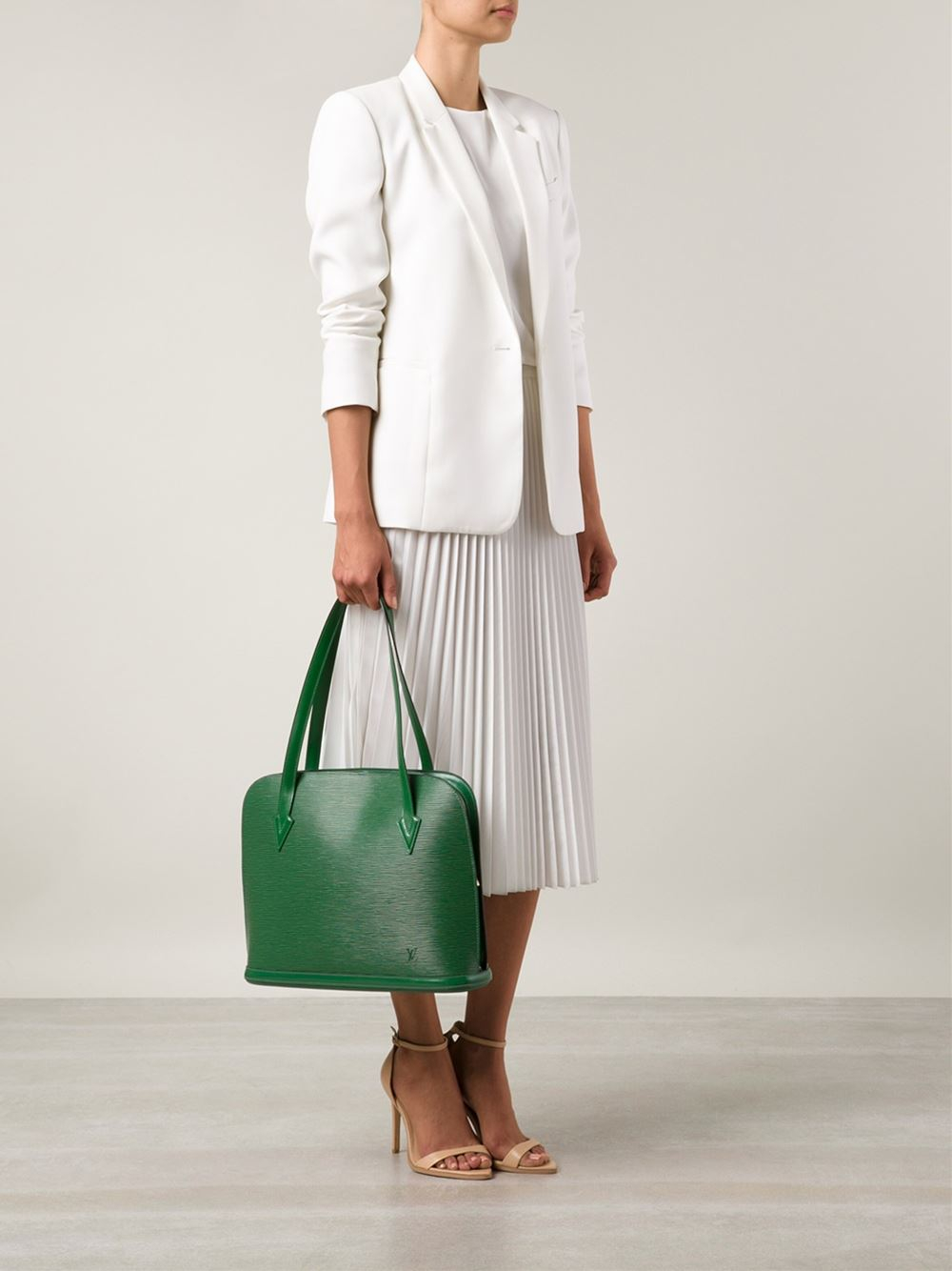 Louis Vuitton 'Lussac' Shoulder Bag in Green | Lyst