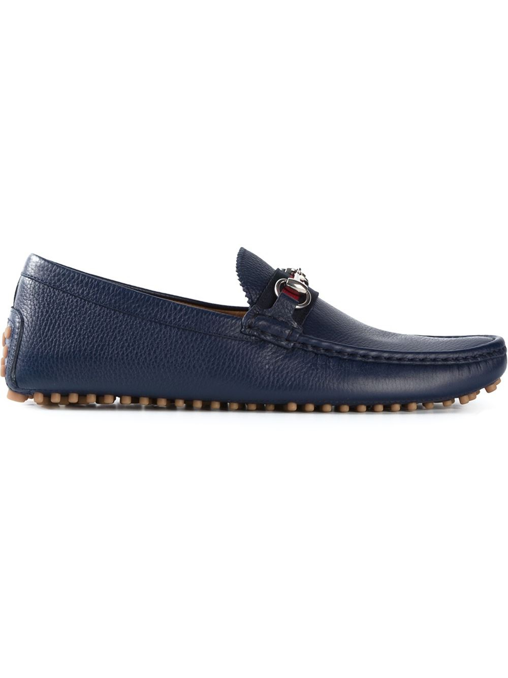 Gucci Driving Shoes in Blue for Men - Lyst