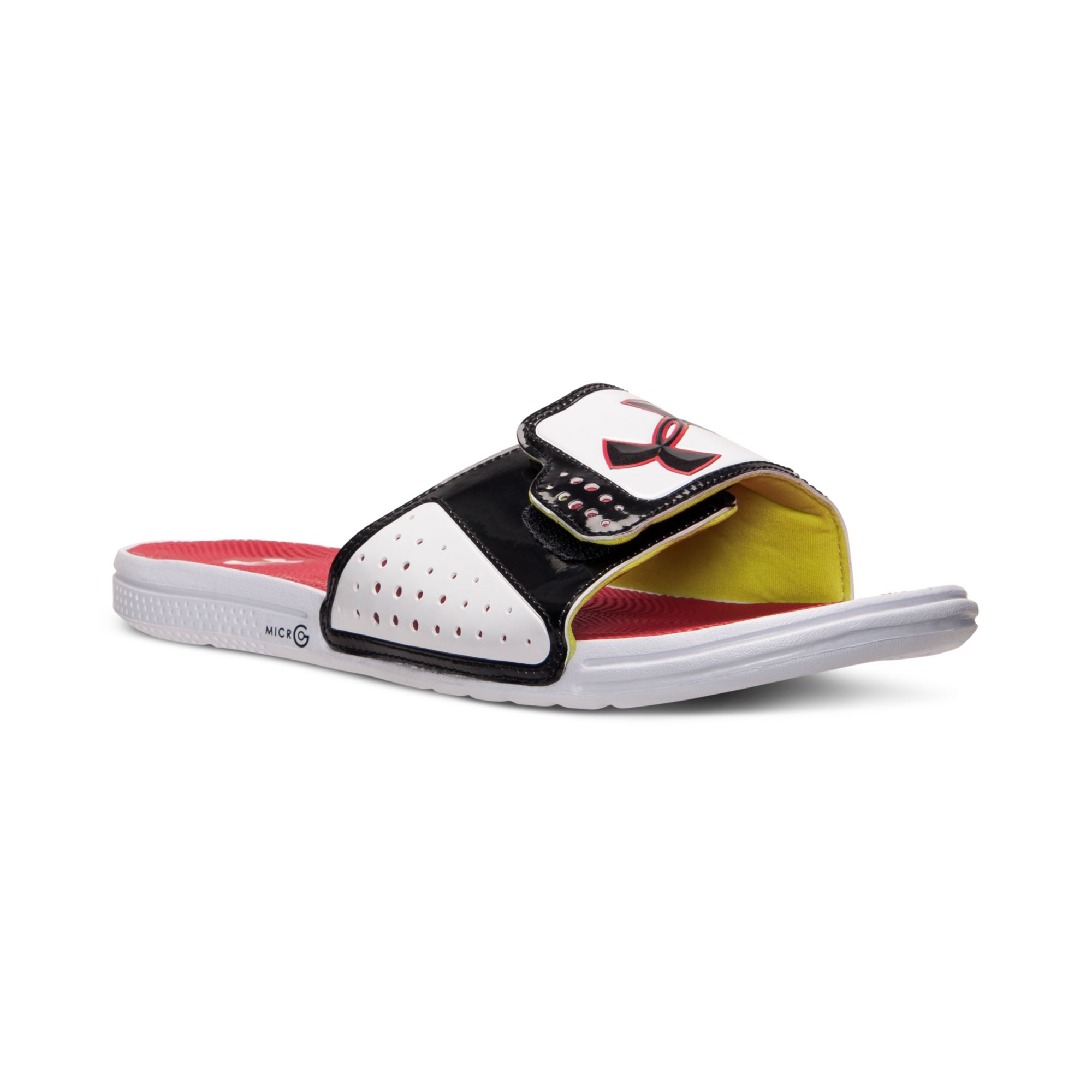 men's under armour micro g ev slide sandals