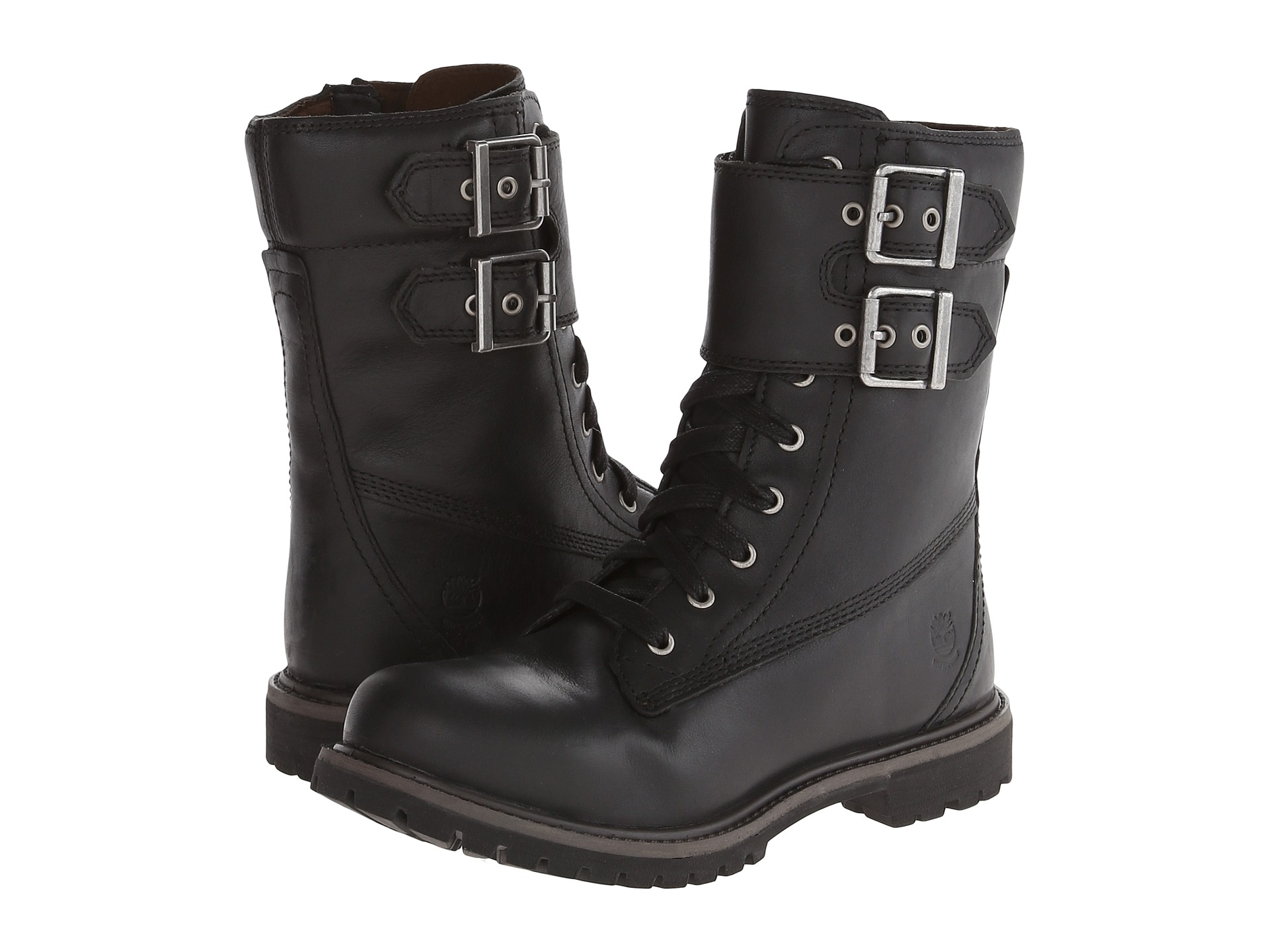 timberland double strap boots