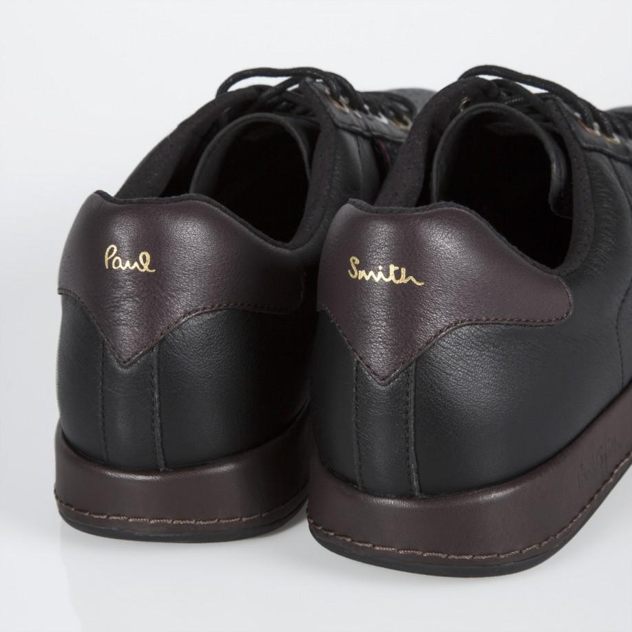 Paul Smith Black Leather 'Rabbit' Trainers for Men - Lyst