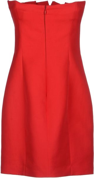 Dsquared² Short Dress in Red