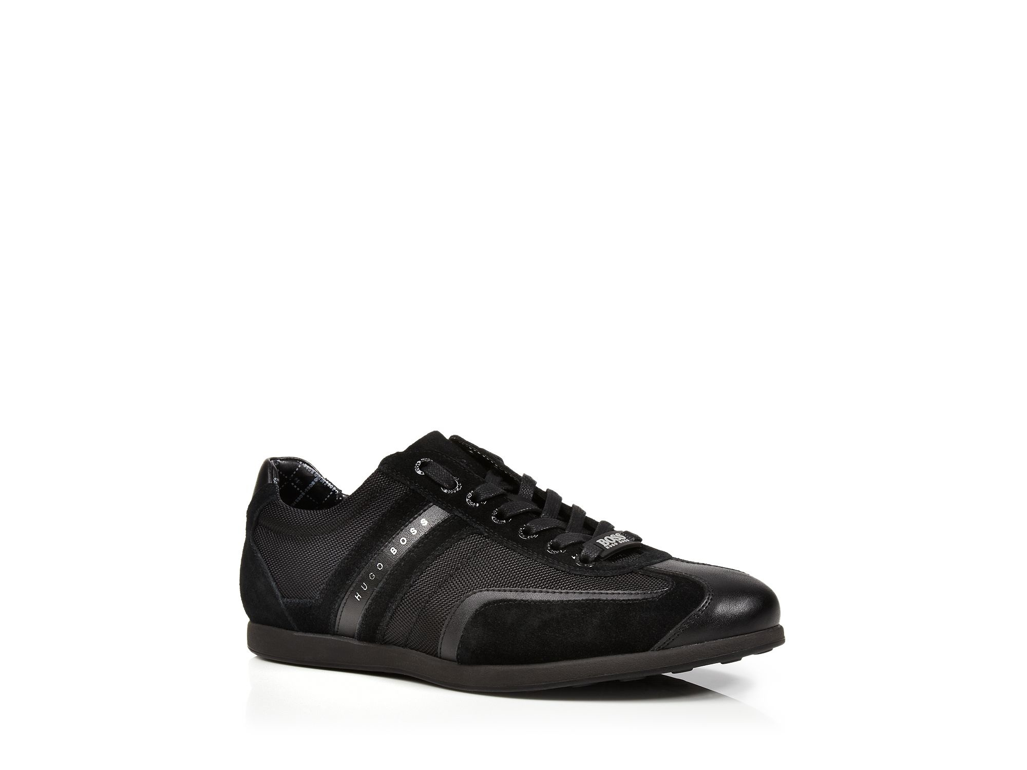HUGO Boss Boss Stiven Sneakers in Black for Men | Lyst