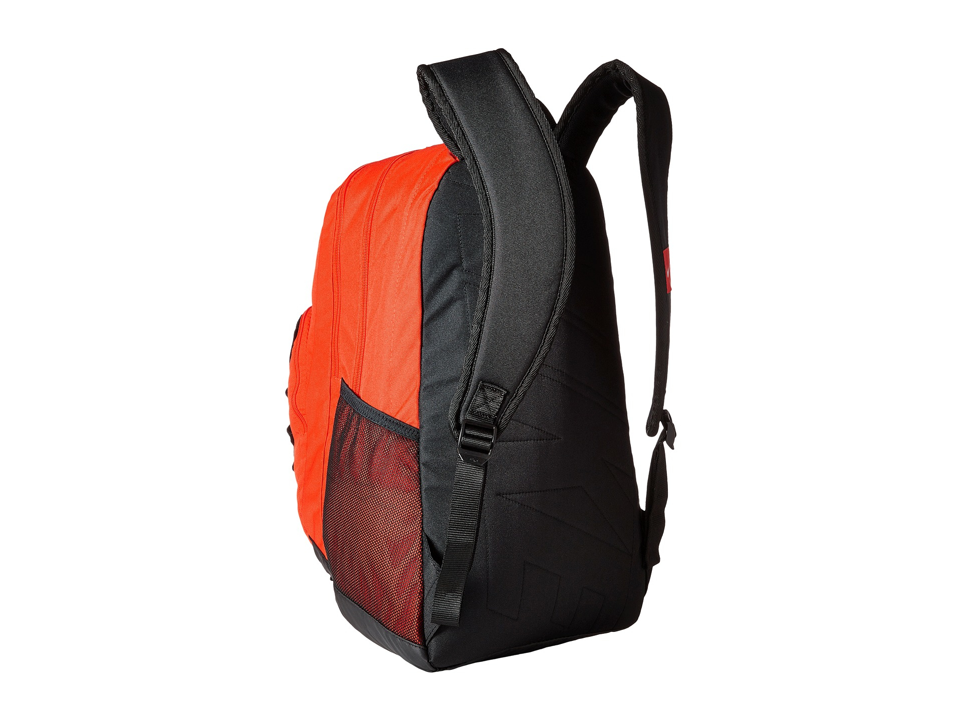 neon orange nike backpack