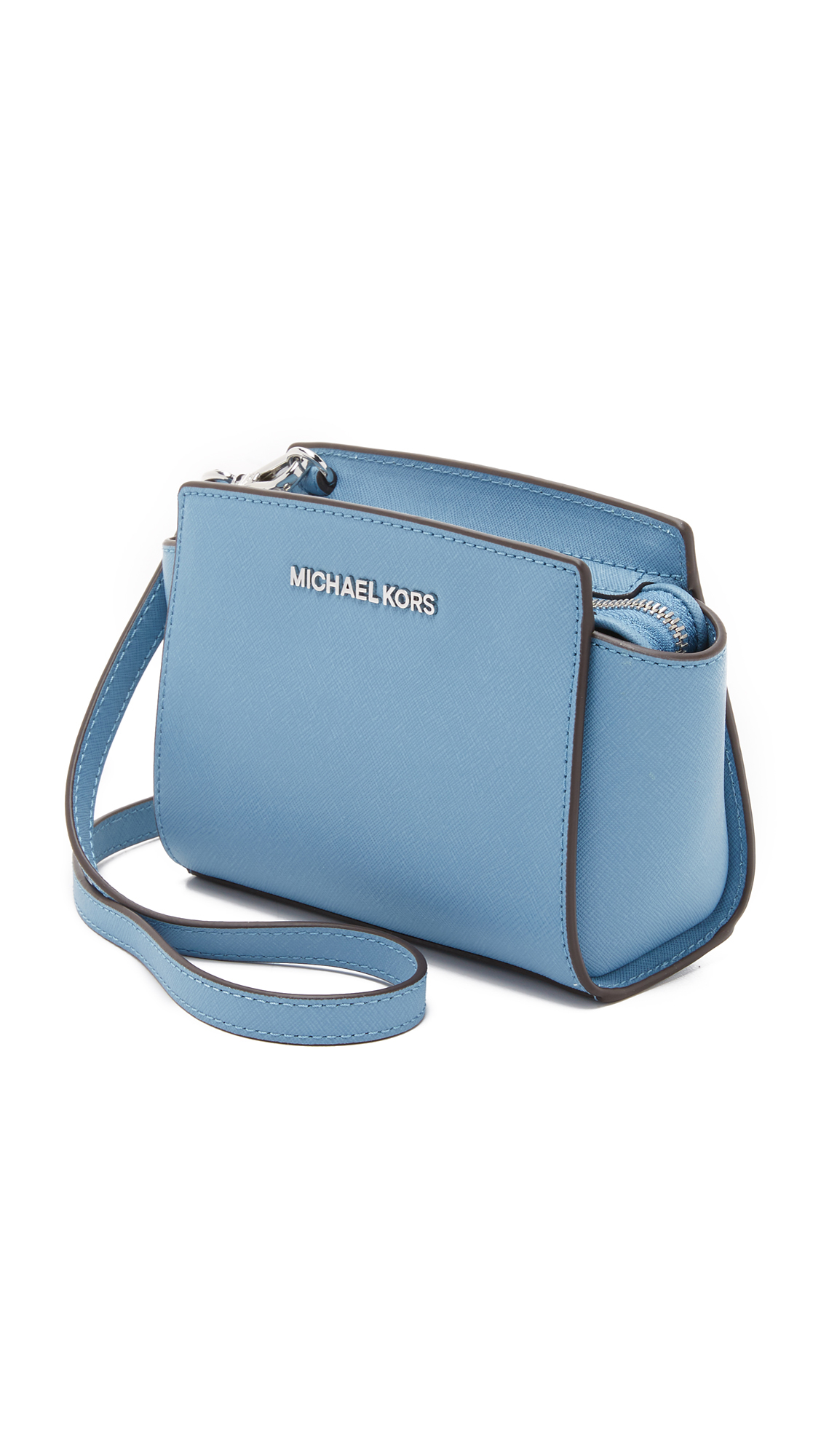 Michael Kors Selma Mini Messenger Bag - Black Mini, Luxury, Bags