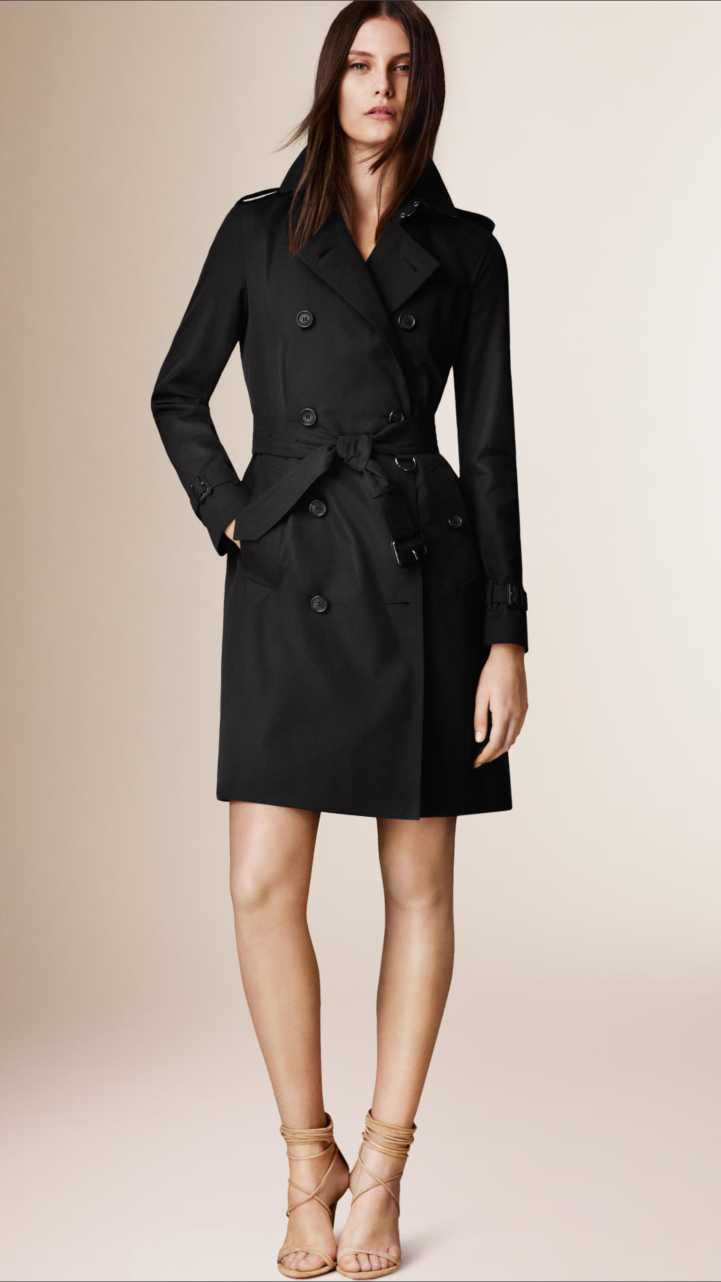 In Focus The Burberry Trench Coat Global Blue Burberry London Sandringham Mid Length Heritage Trench Coat Cut From Fine Cotton Gabardine And