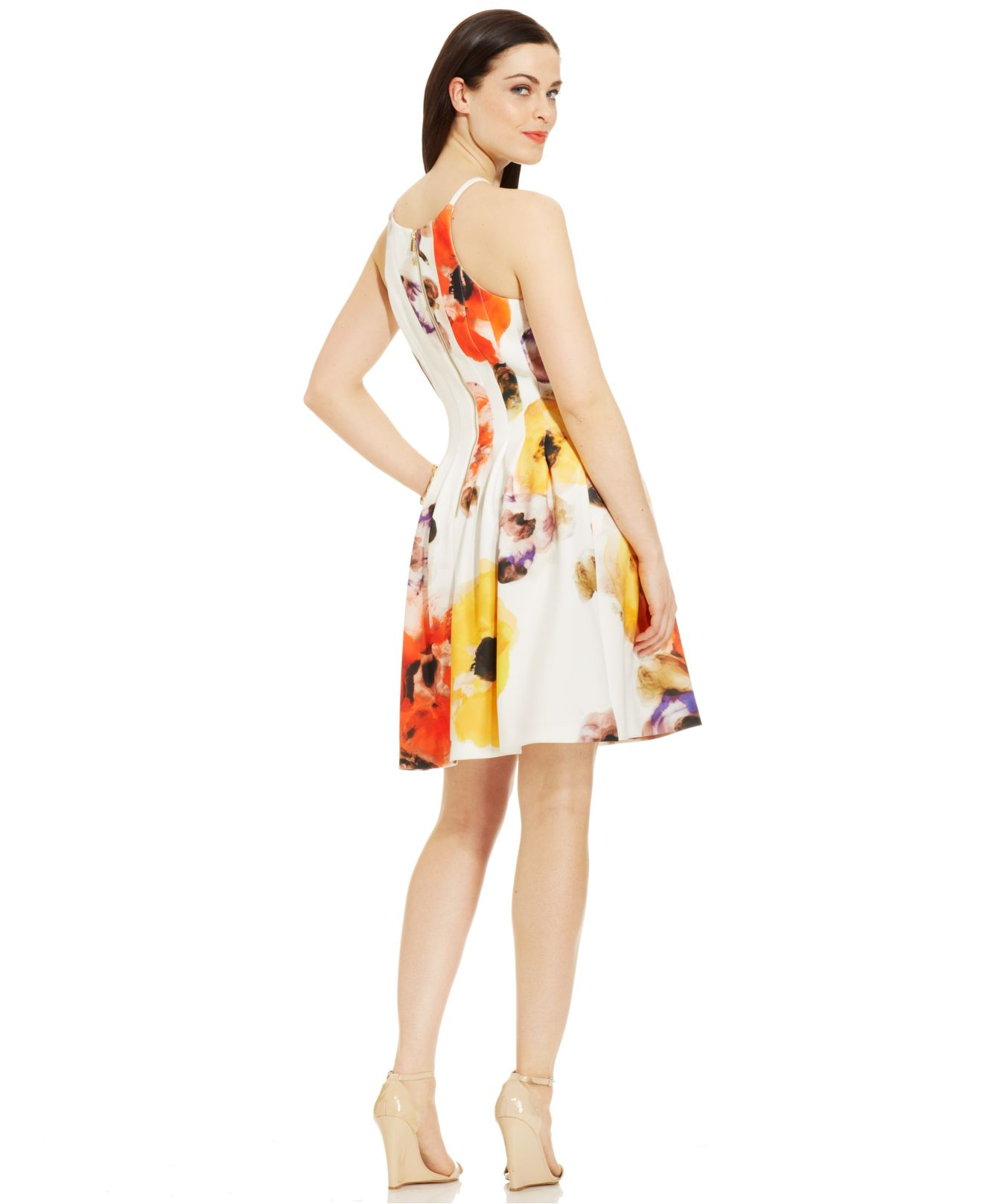 vince camuto floral dress