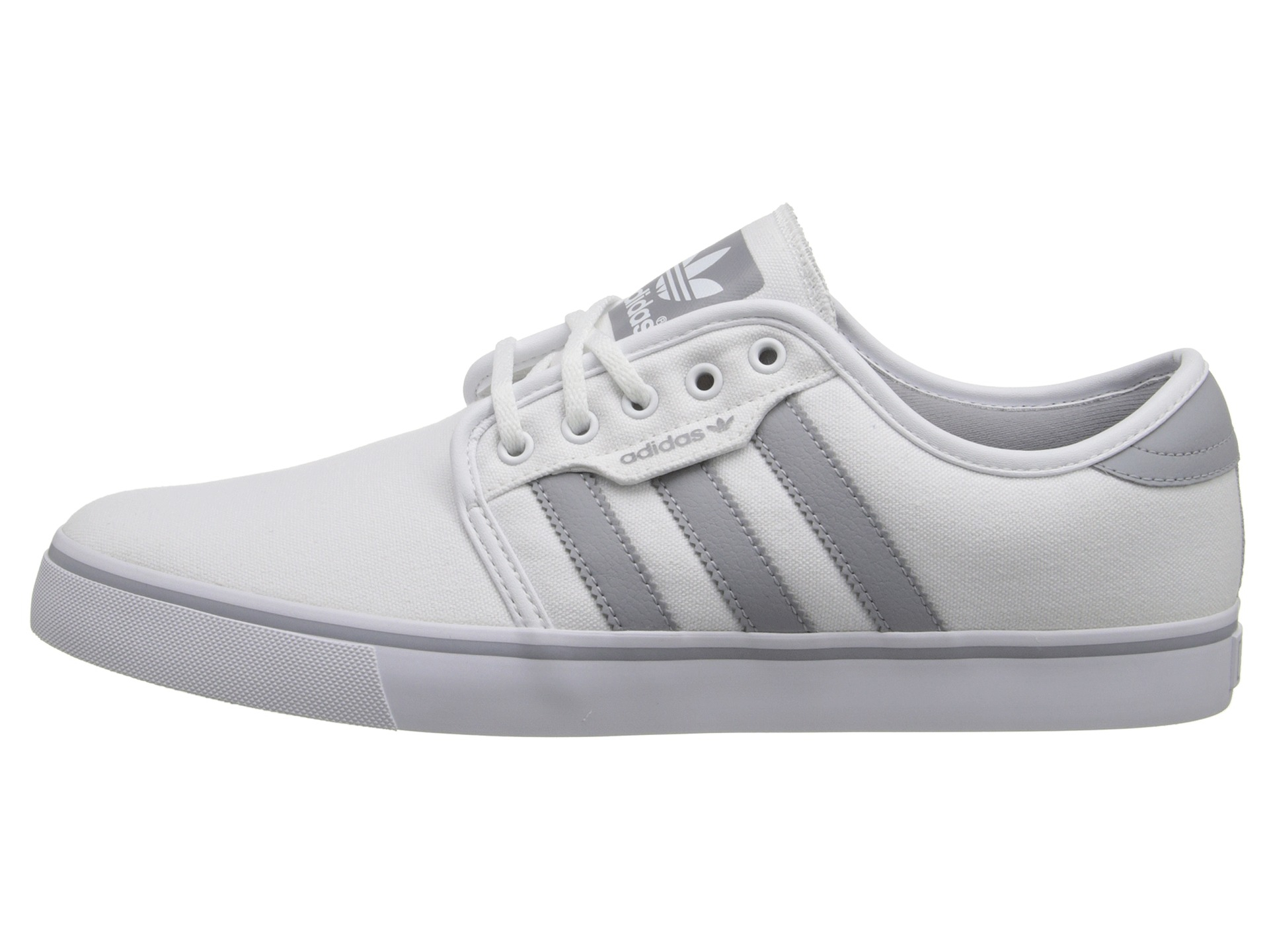 adidas Seeley in White/Mid Grey/White (Gray) for Men | Lyst