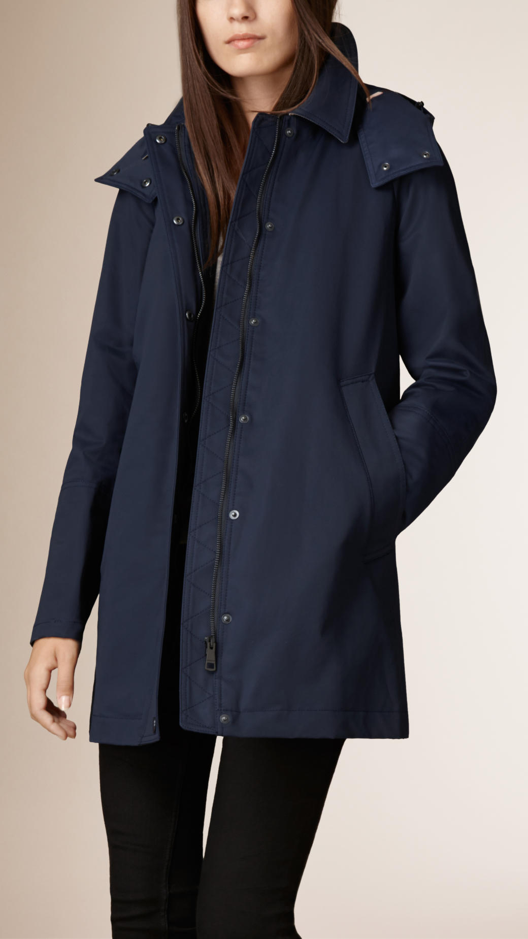 burberry showerproof parka