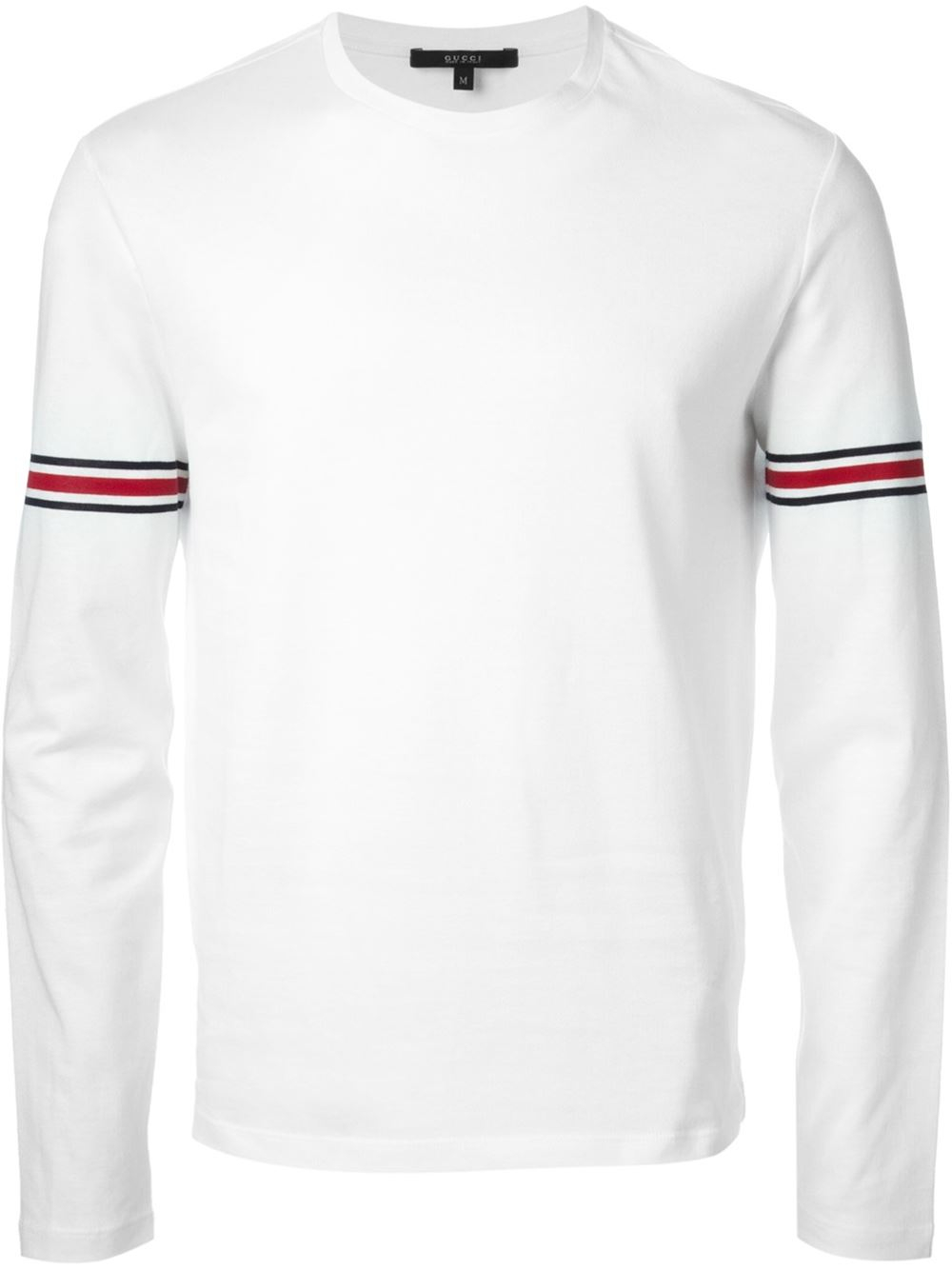 gucci long sleeve white shirt