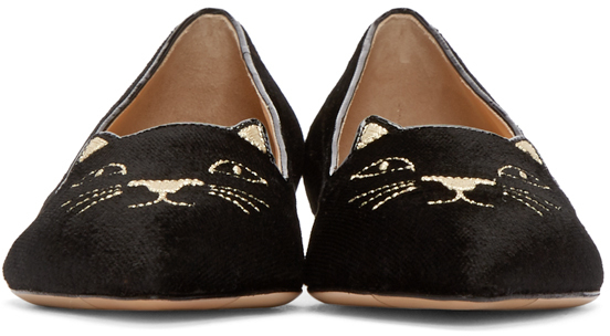 charlotte olympia mid century kitty flats