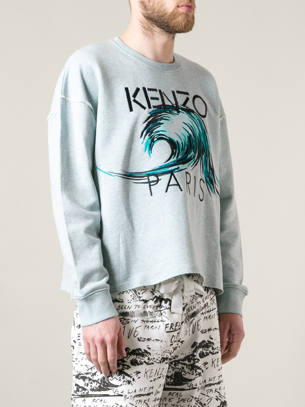 kenzo wave sweatshirt