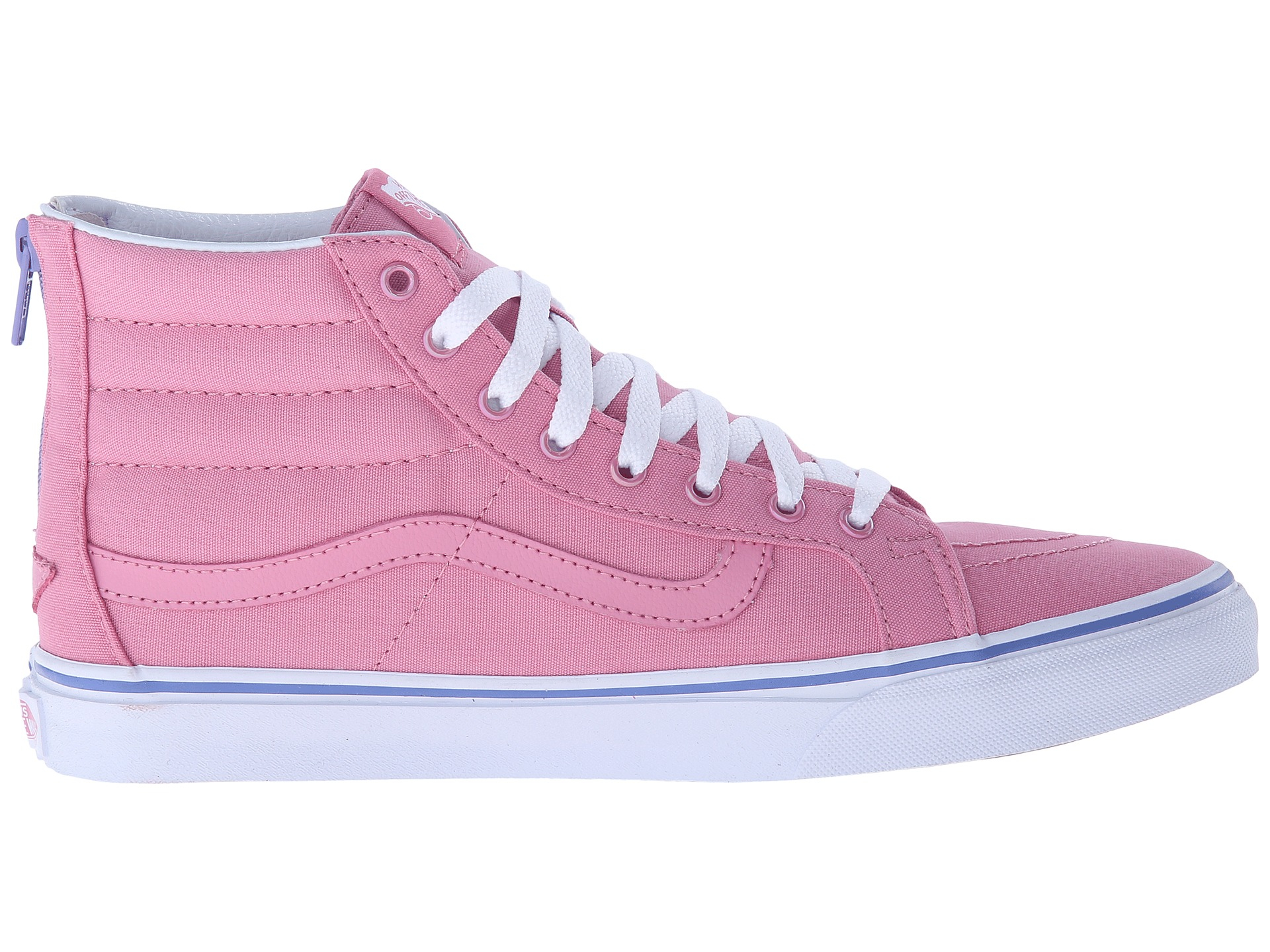 vans sk8 hi slim pink