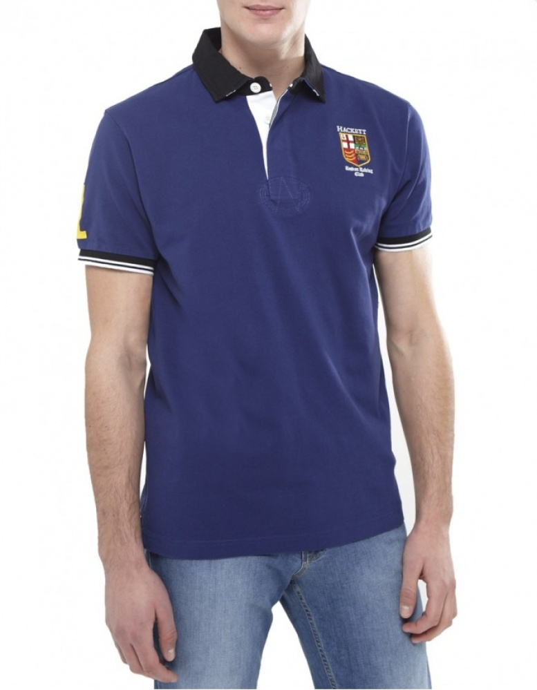 Hackett London Rowing Club Polo Shirt in Blue for Men - Lyst